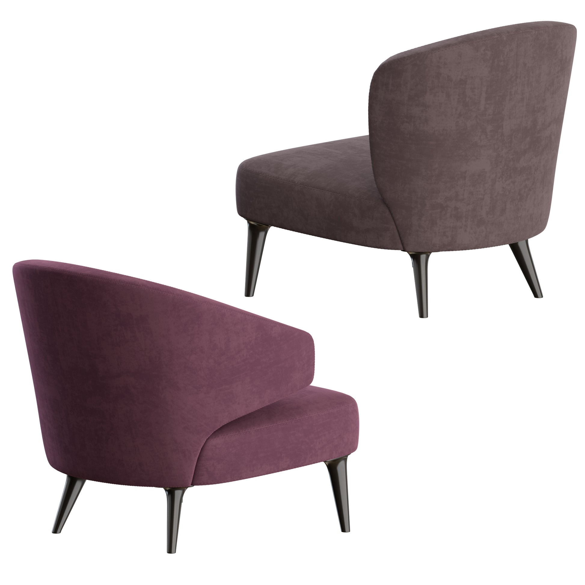 Aston Armchair By Minotti 3D model on Add Model
