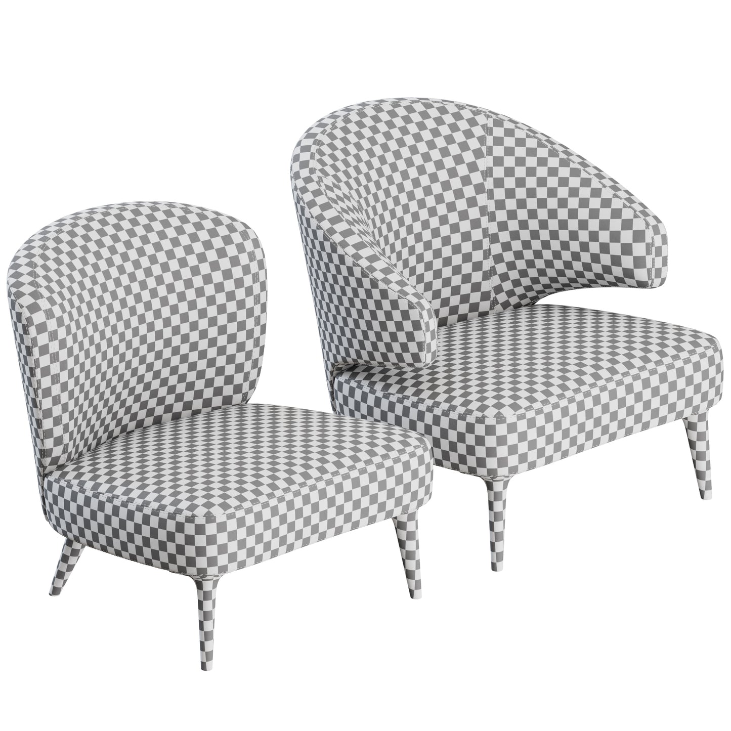 Aston Armchair By Minotti 3D model on Add Model
