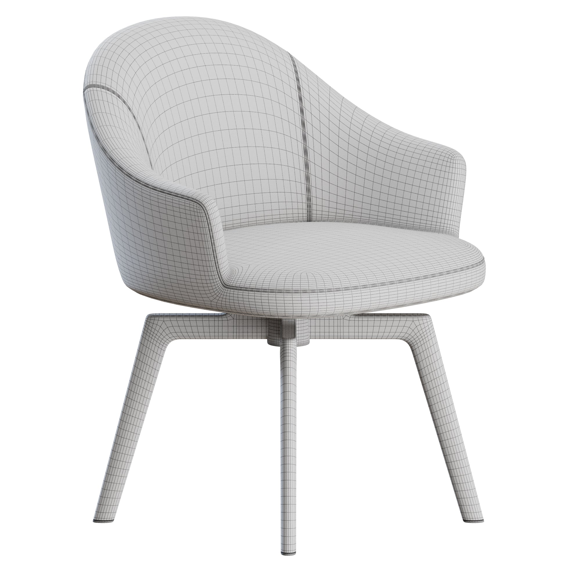 Atelia Chair by Molteni&C 3D Model