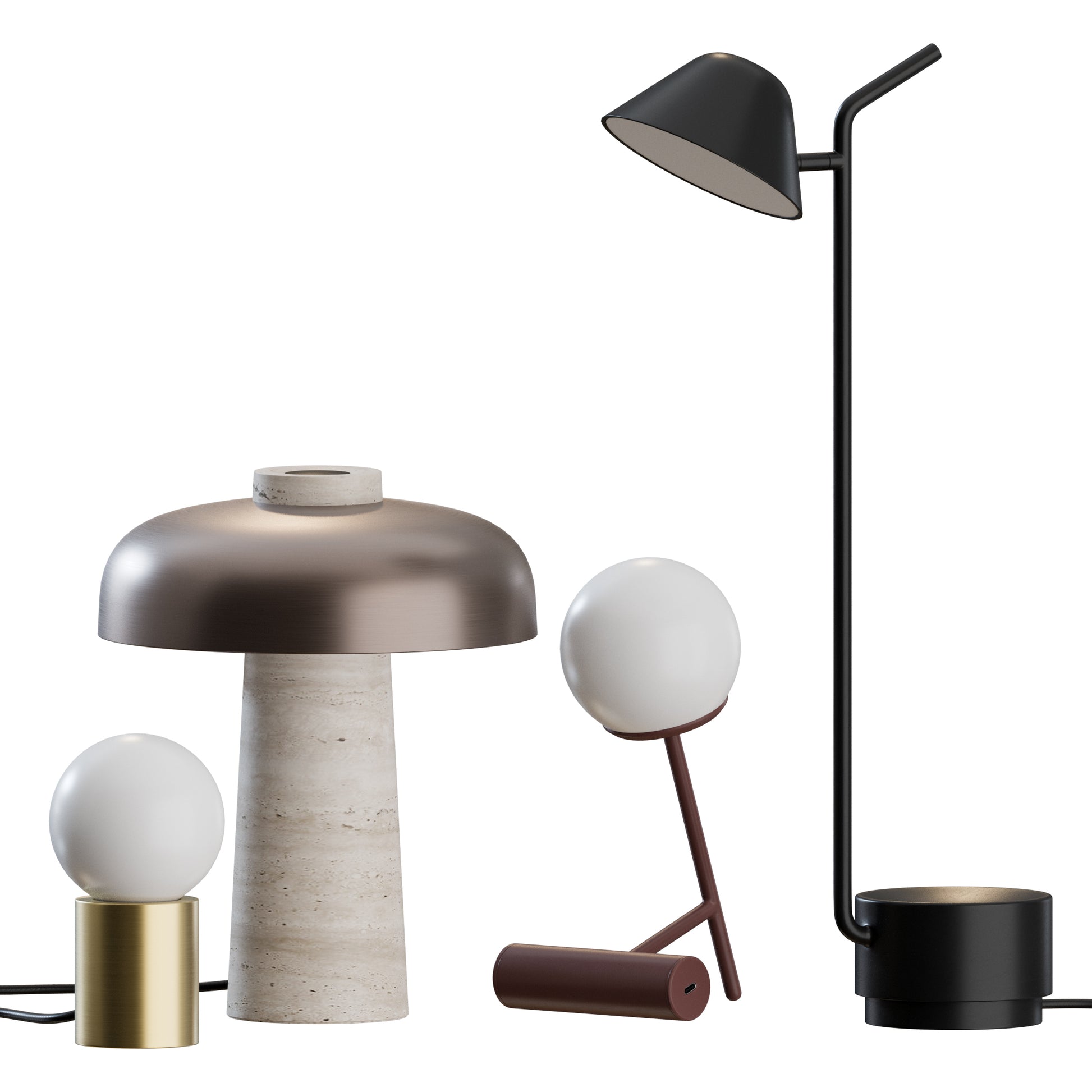 Audo Copenhagen Table Lamps 3D model on Add Model