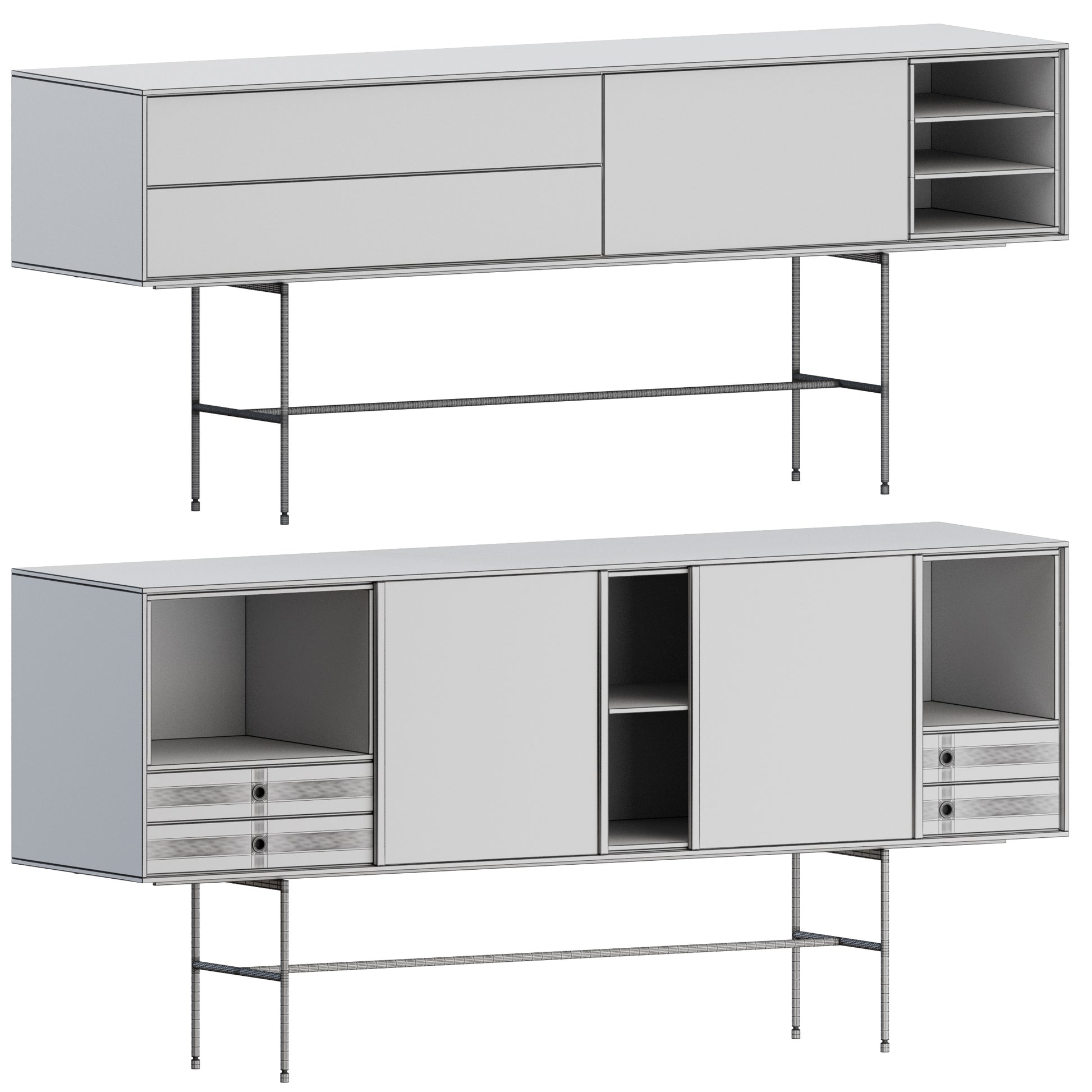 Aura Sideboard 02 By Treku 3D model on Add Model