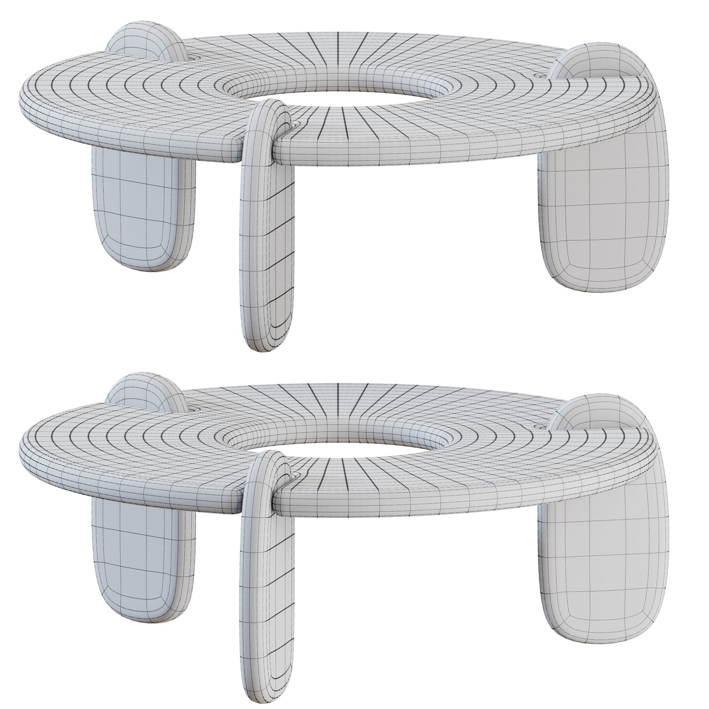 Avebury Coffee Table By Objects & Ideas 3D Model