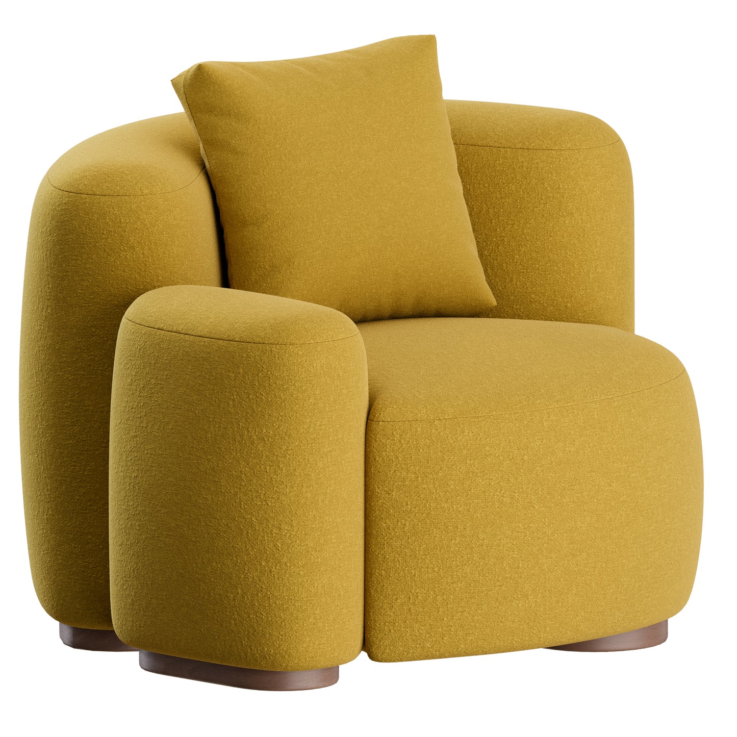 Baba Easy Chair by Gisbert Poppler 3D Model