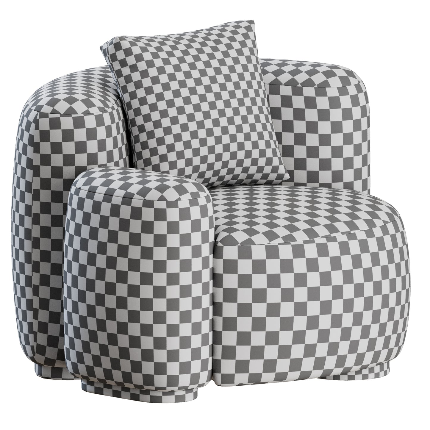 Baba Easy Chair by Gisbert Poppler 3D Model