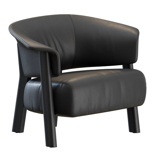 Back Wing Armchair by Cassina 3D Model
