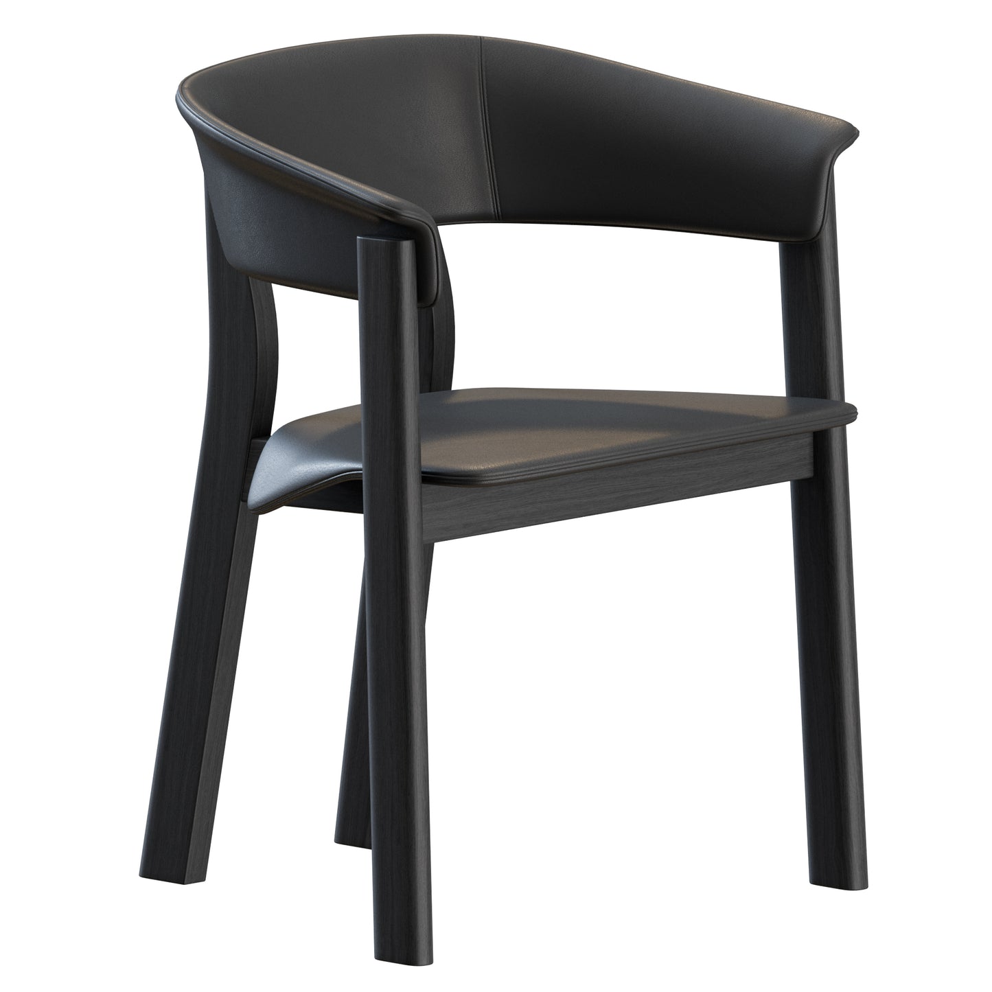 Back Wing Chair Armrest by Cassina 3D Model