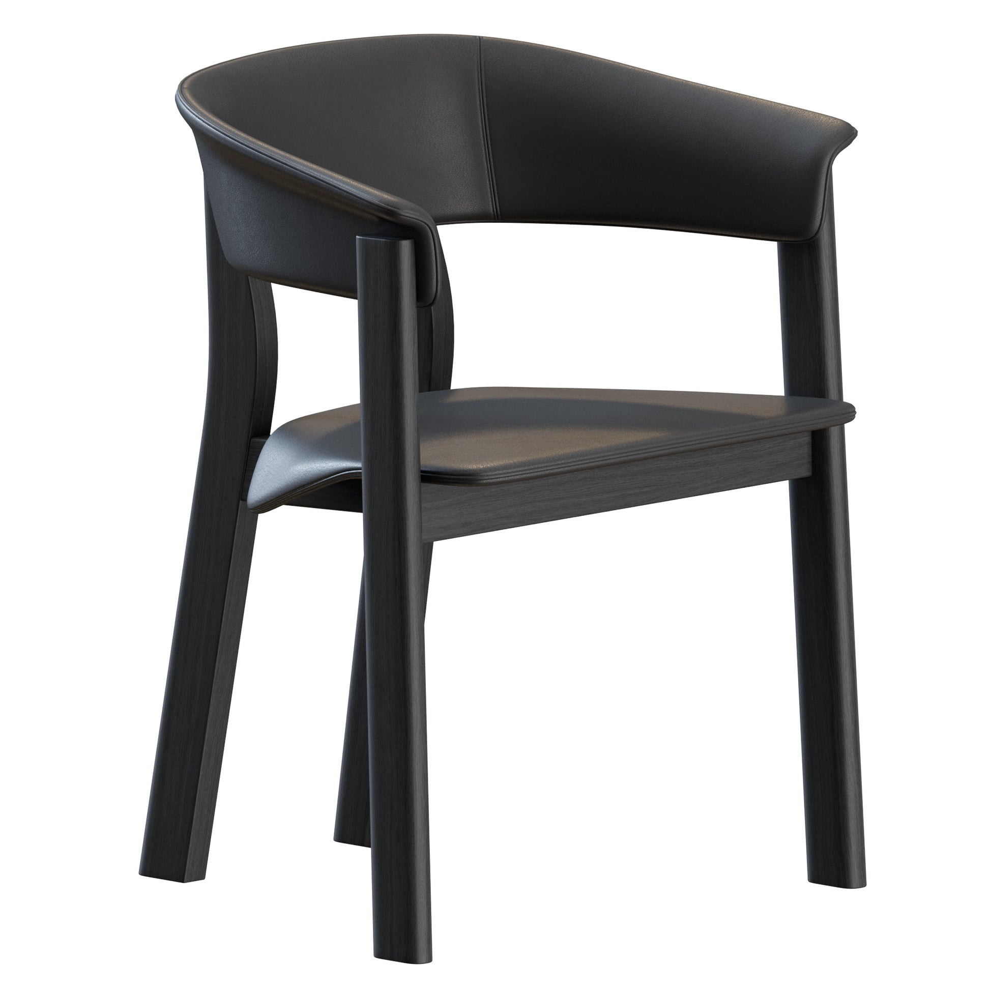 Back Wing Chair Armrest by Cassina 3D Model