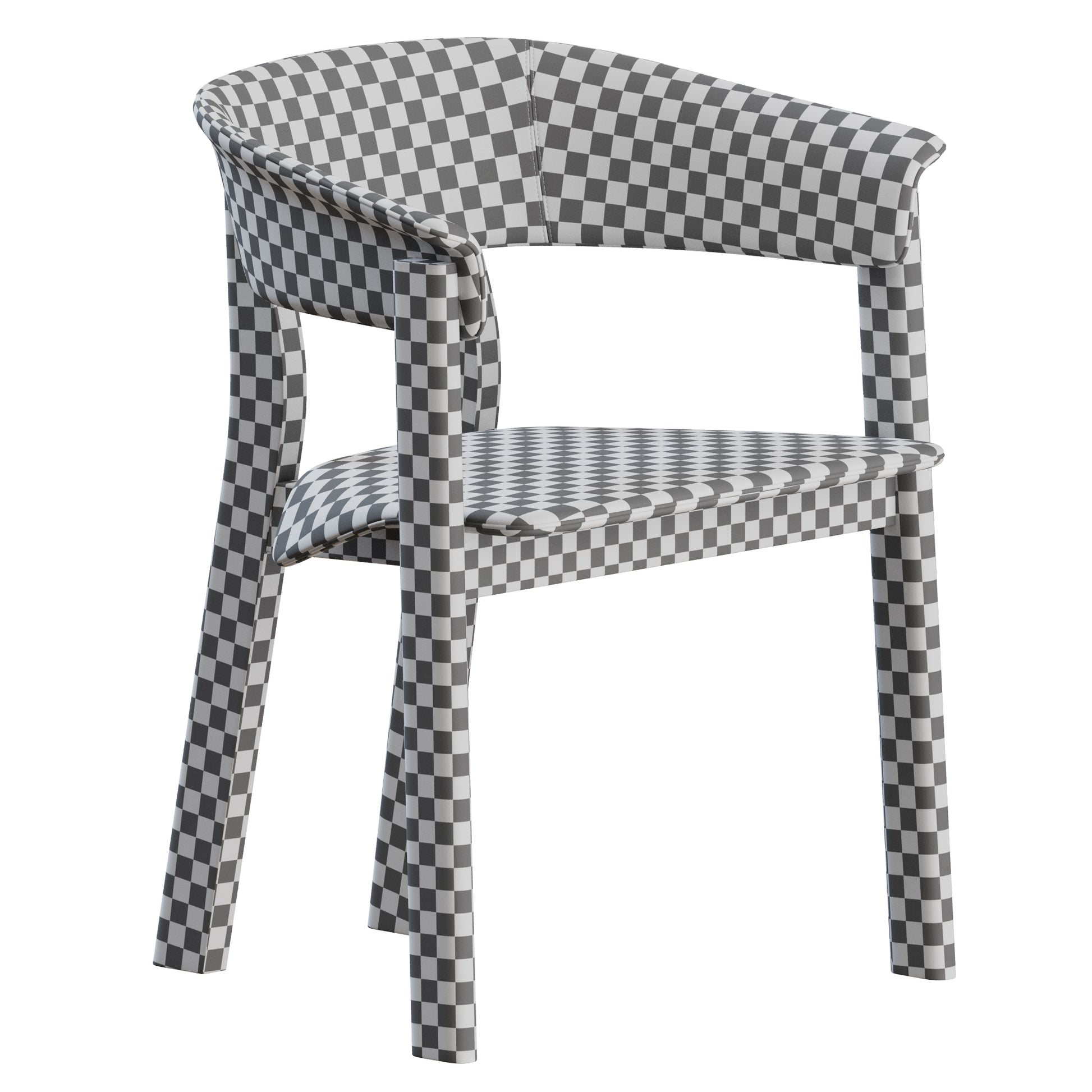 Back Wing Chair Armrest by Cassina 3D Model