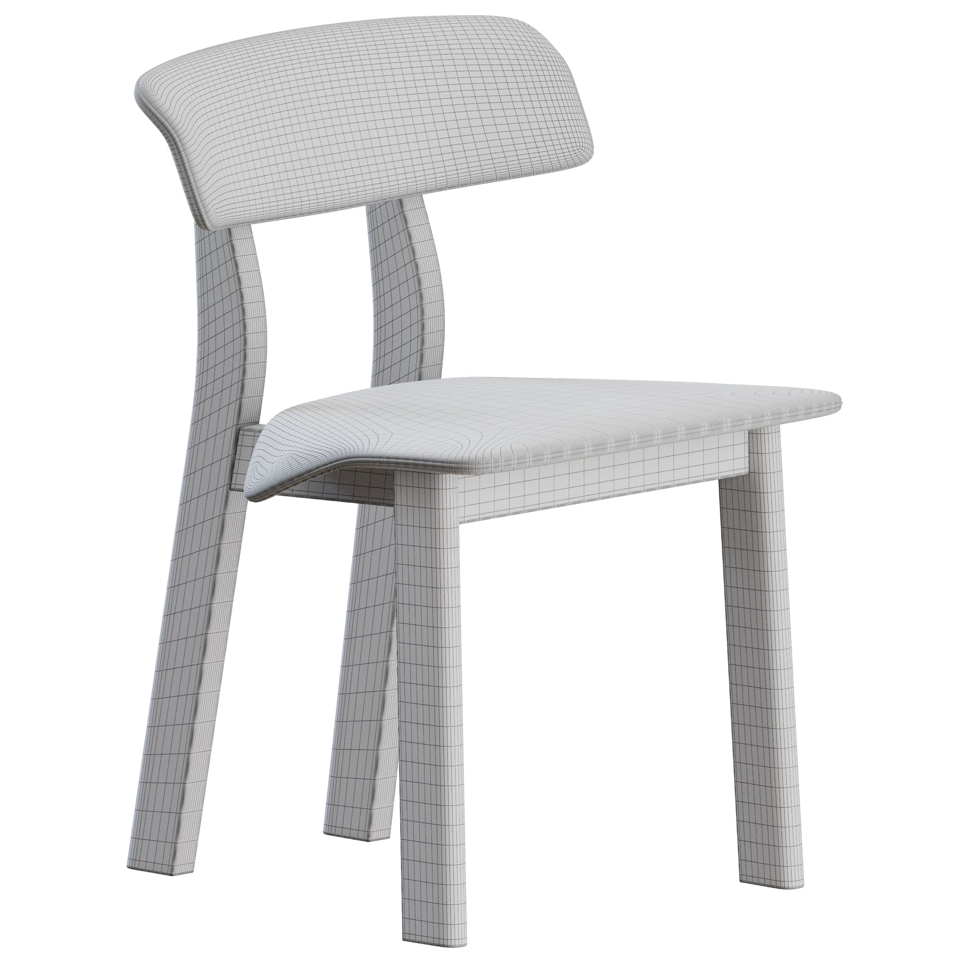 Back Wing Chair by Cassina 3D Model