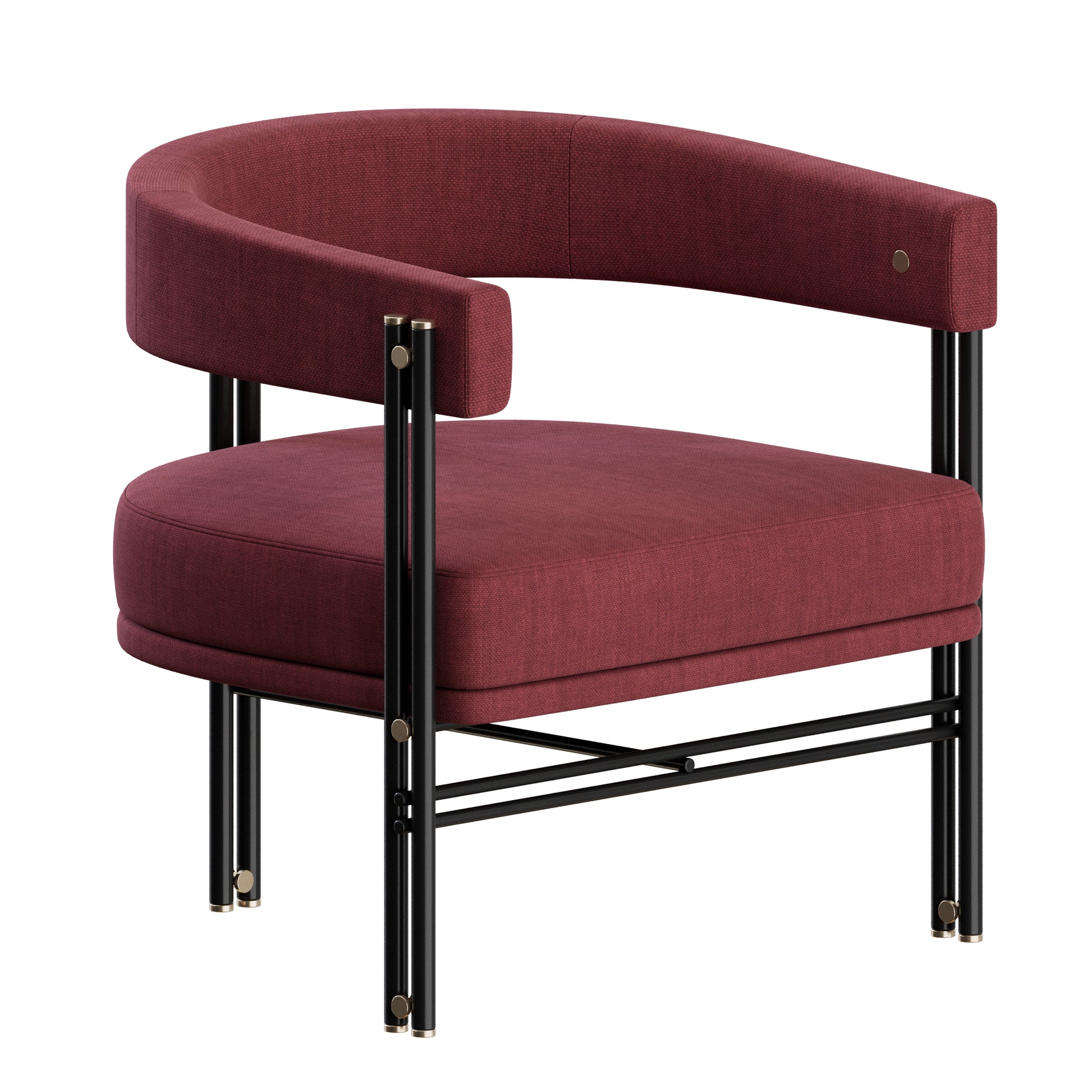 Bamboo Armchair by Praddy 3D Model