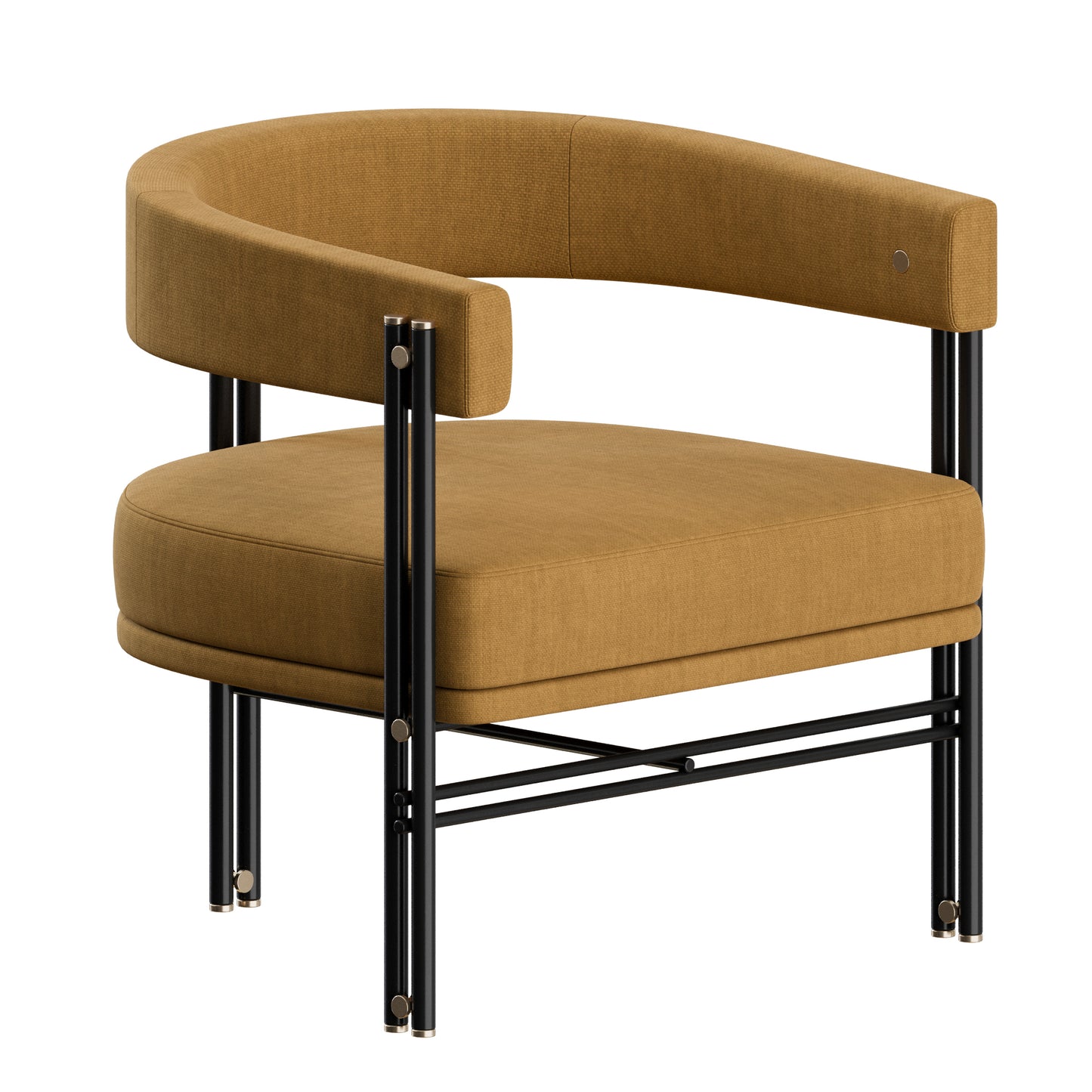 Bamboo Armchair by Praddy 3D Model