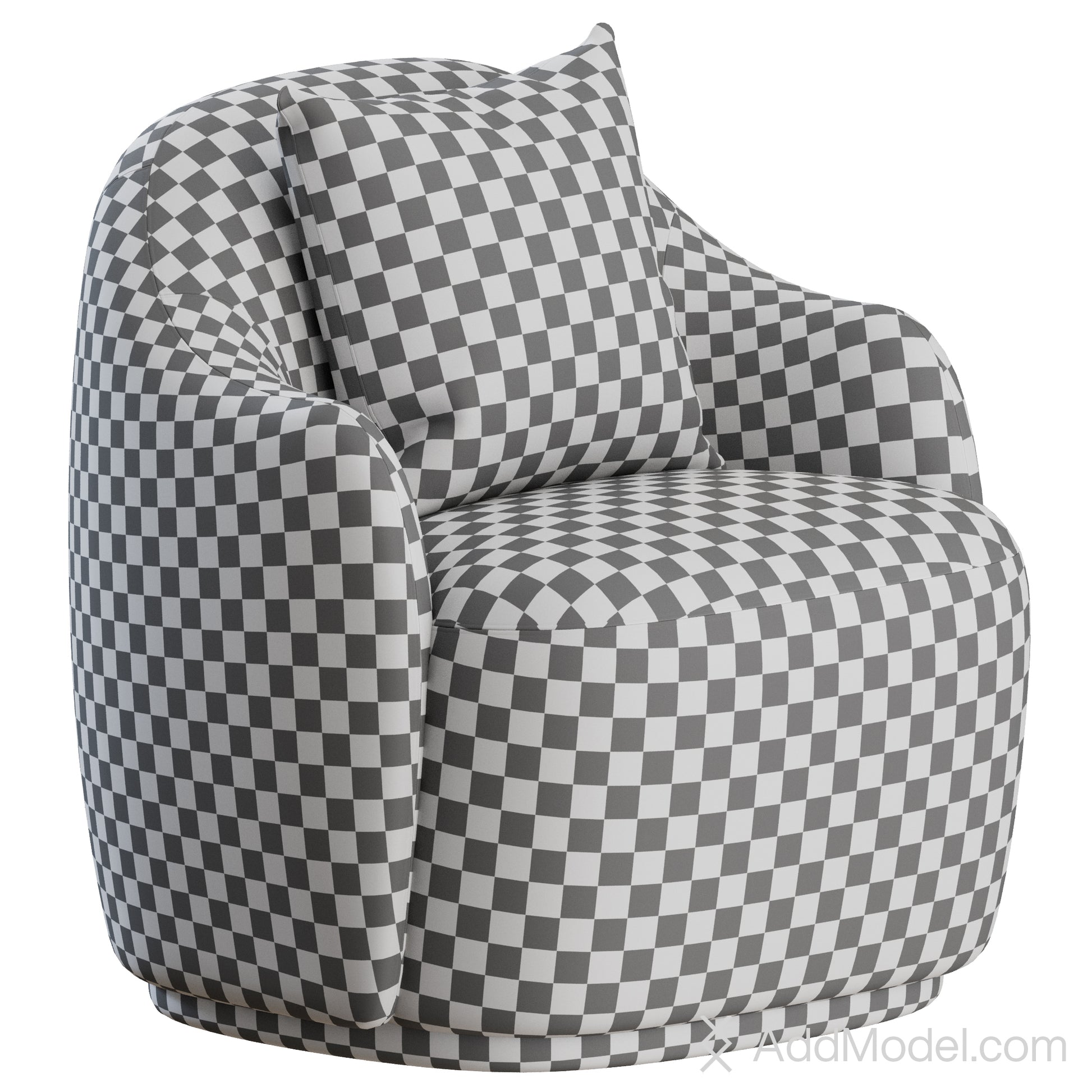 Barba Armchair By Fogia 3D model on Add Model