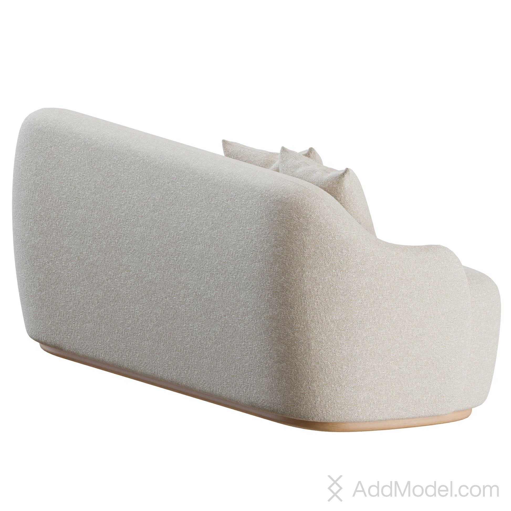 Barba Sofa By Fogia 3D model on Add Model