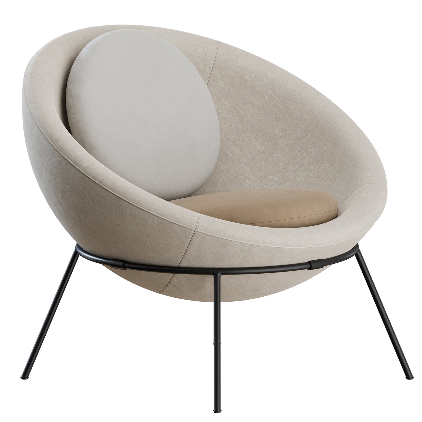Bardi's Bowl Chair by Arper 3D Model