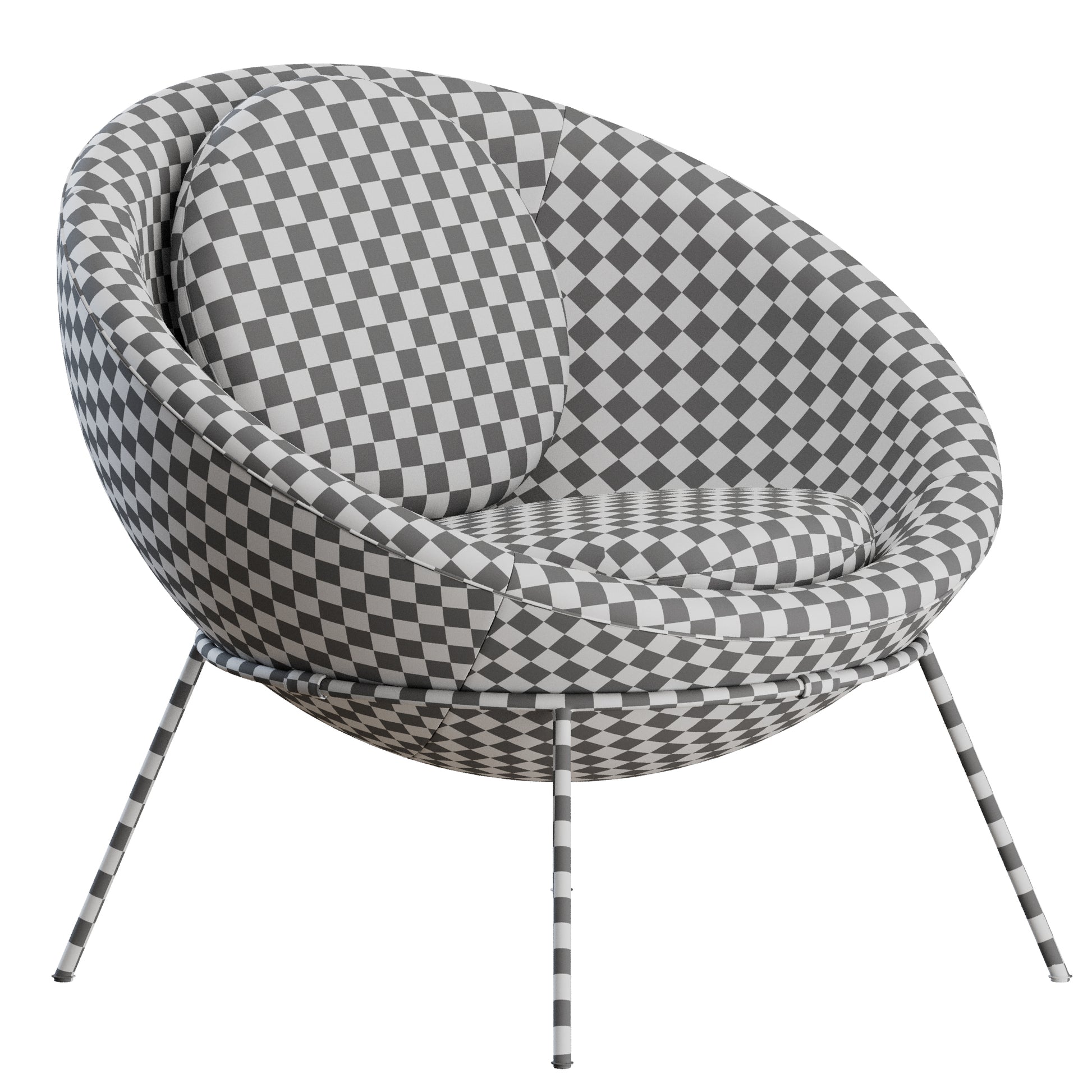 Bardi's Bowl Chair by Arper 3D Model