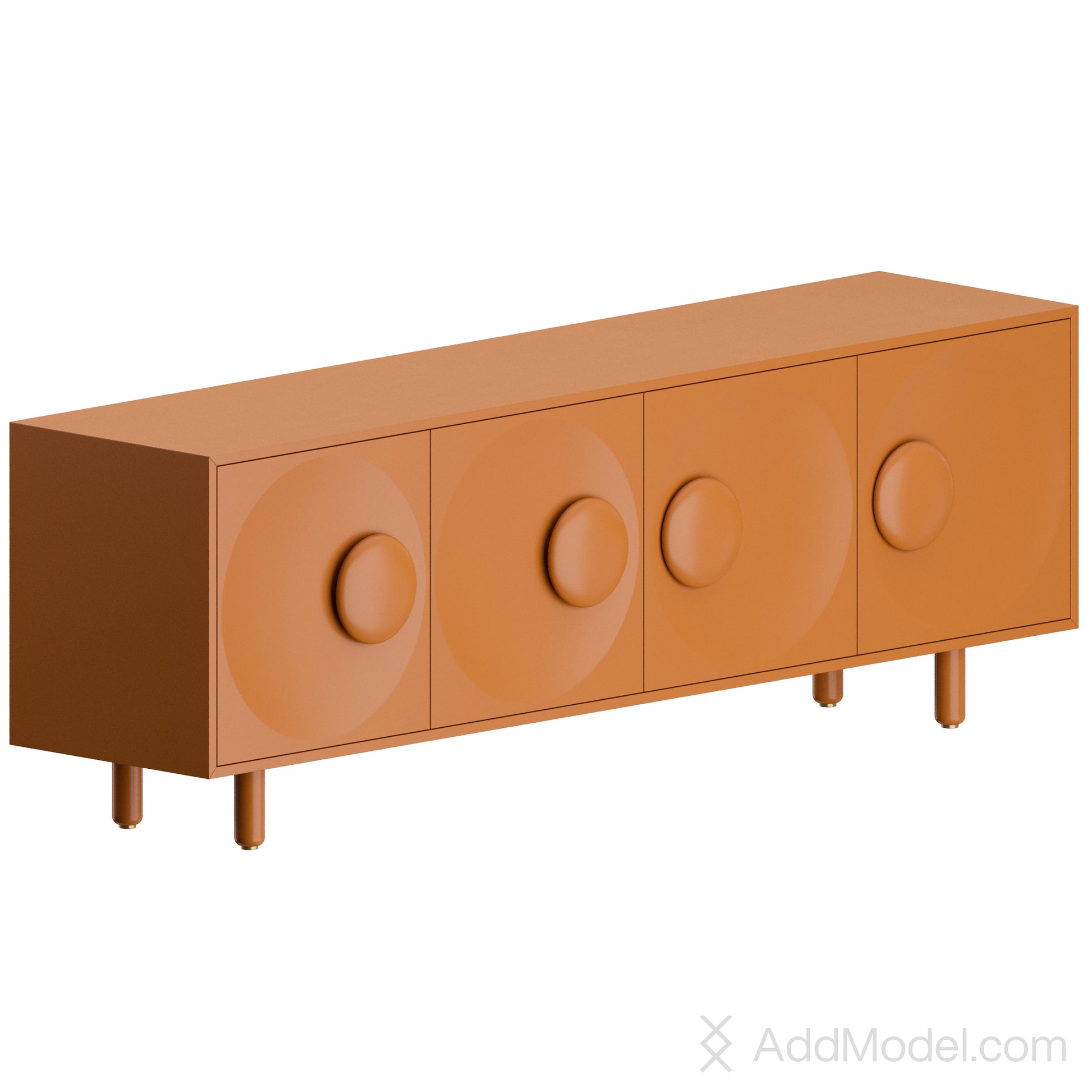 Bardot 4 Ante Sideboard By Morica Design 3D model on Add Model