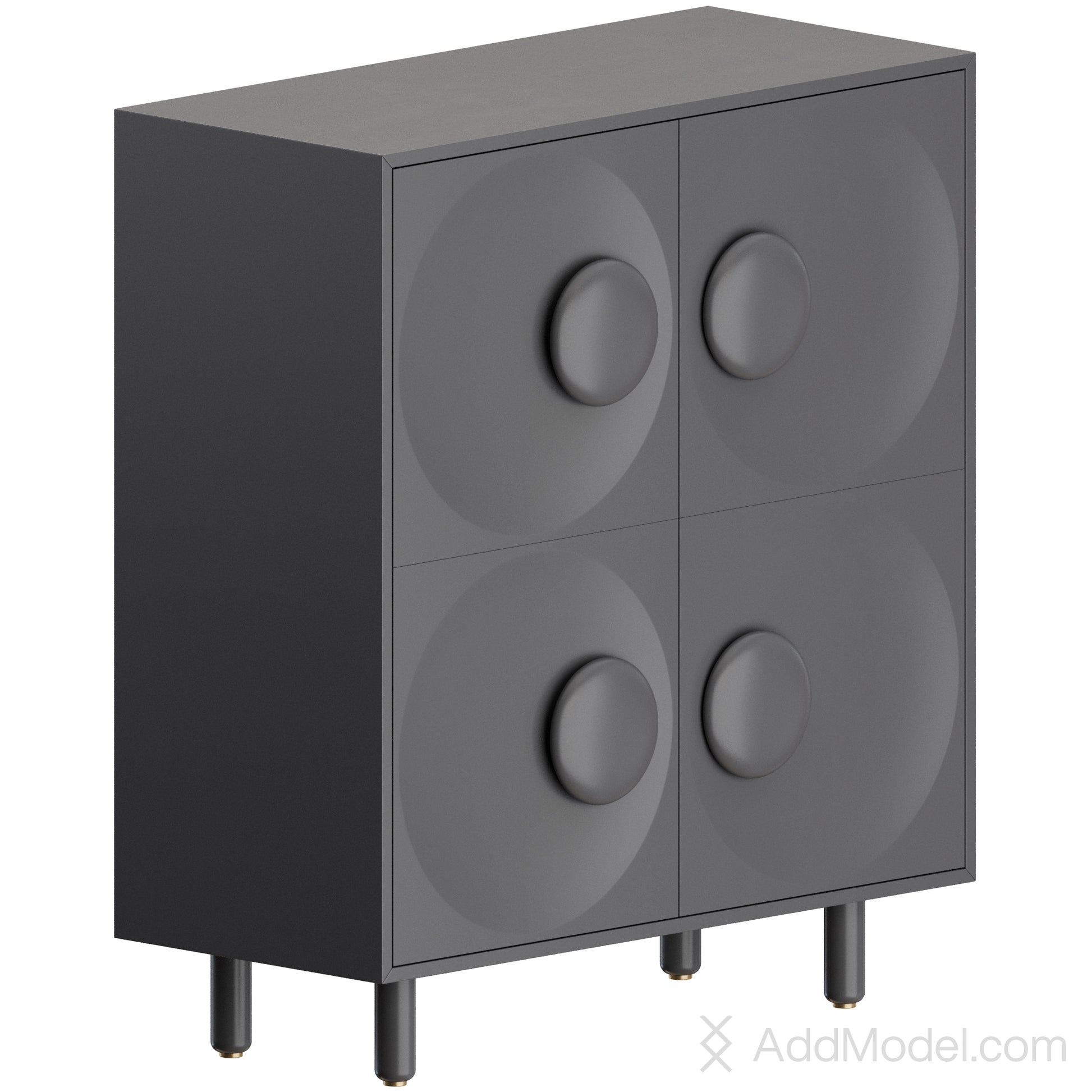 Bardot 4 Ante Sideboard By Morica Design 3D model on Add Model