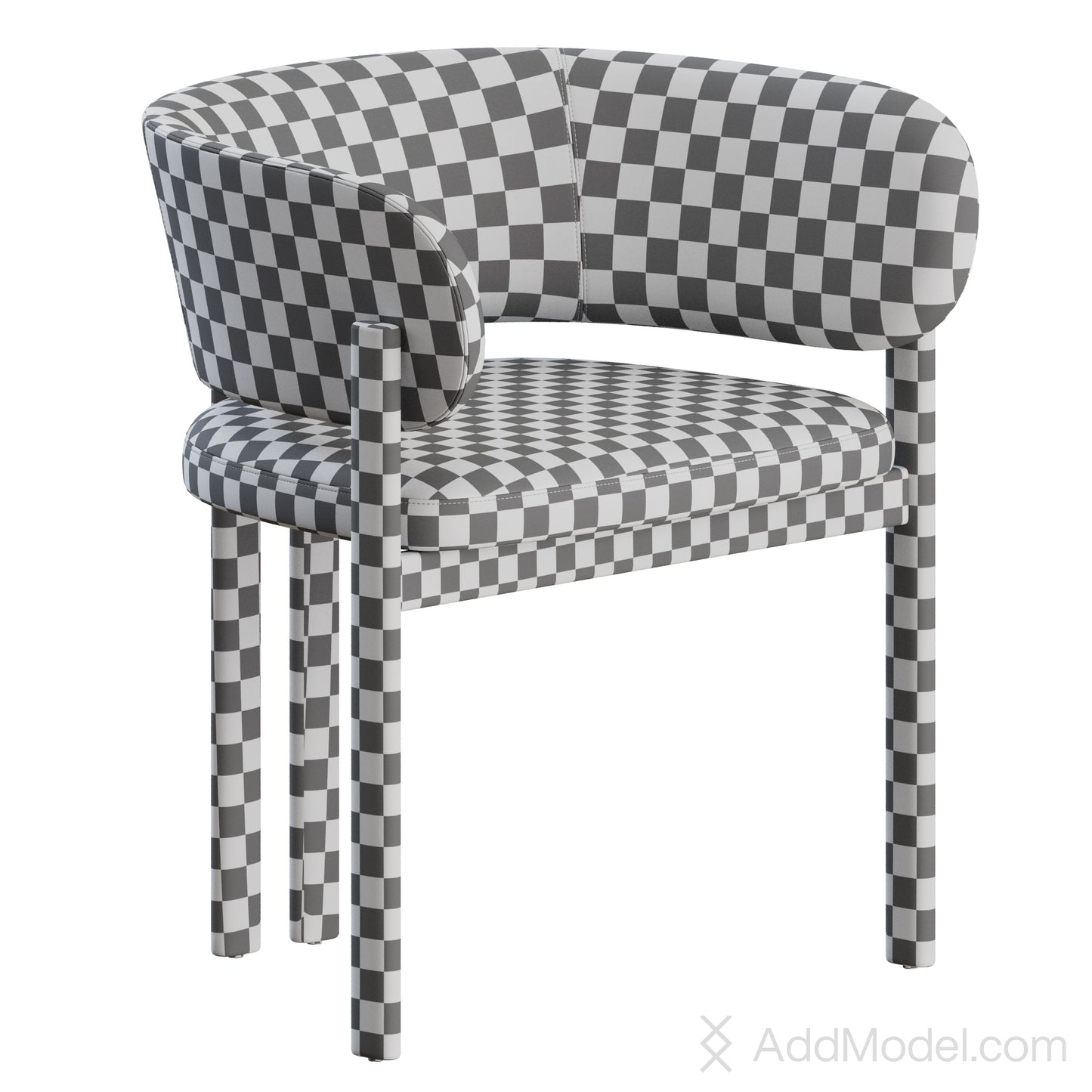 Bay Armchair By Nature Design 3D Model