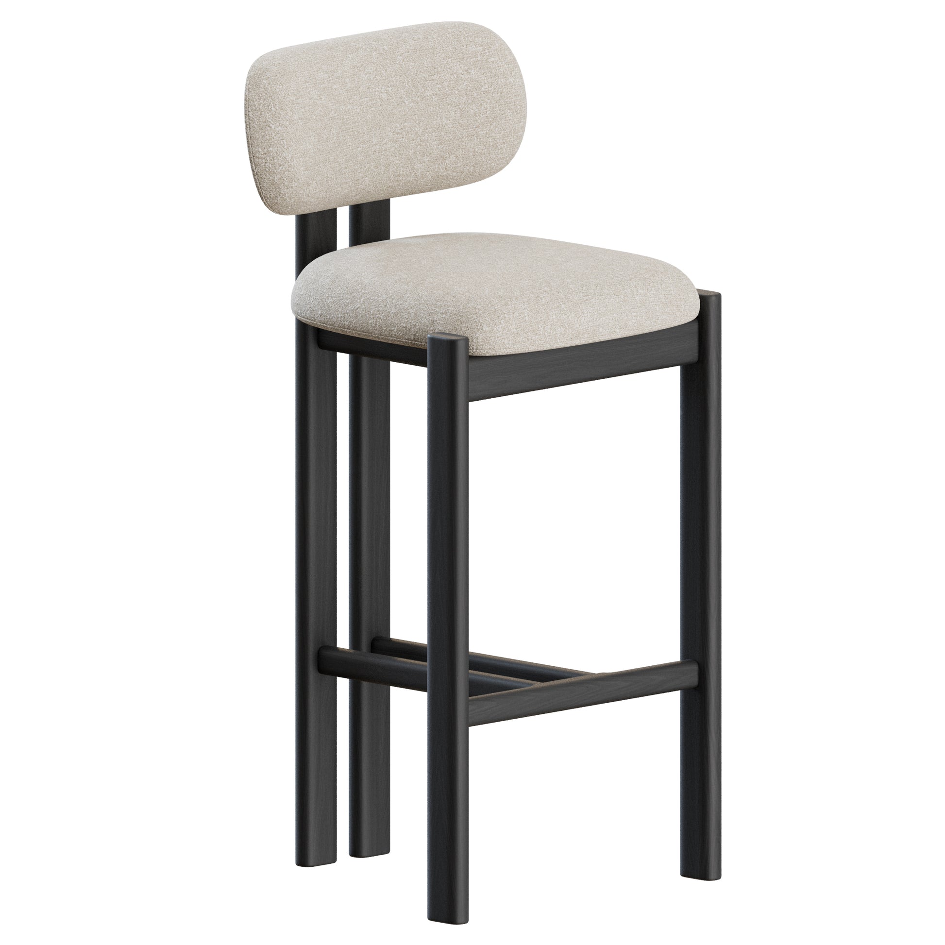 Bay Stool by Nature Design 3D Model