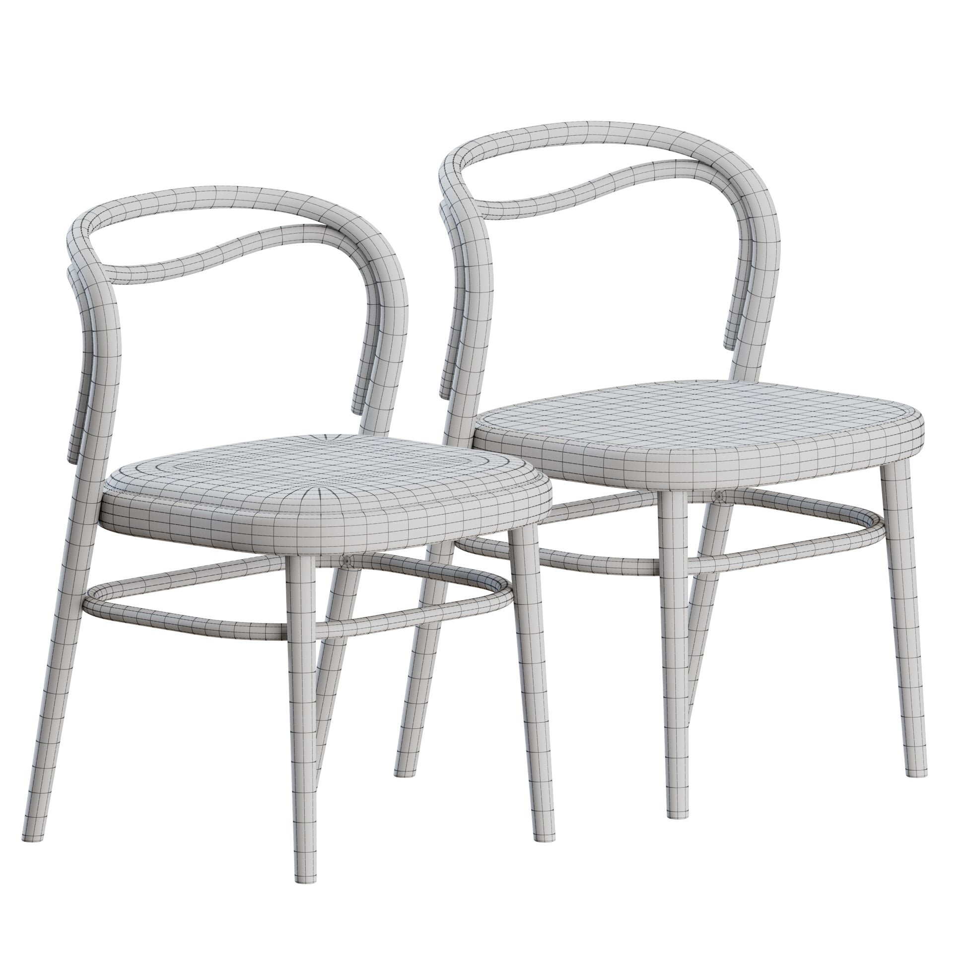 Beaulieu Chair 02 By Gebrueder Thonet Vienna 3D model on Add Model