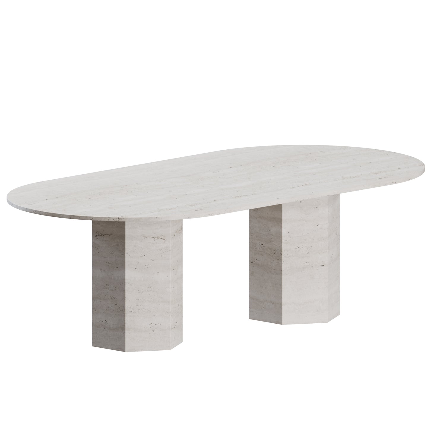 Beetle Chair + Epic Dining Table Elliptical By Gubi 3D model on Add Model