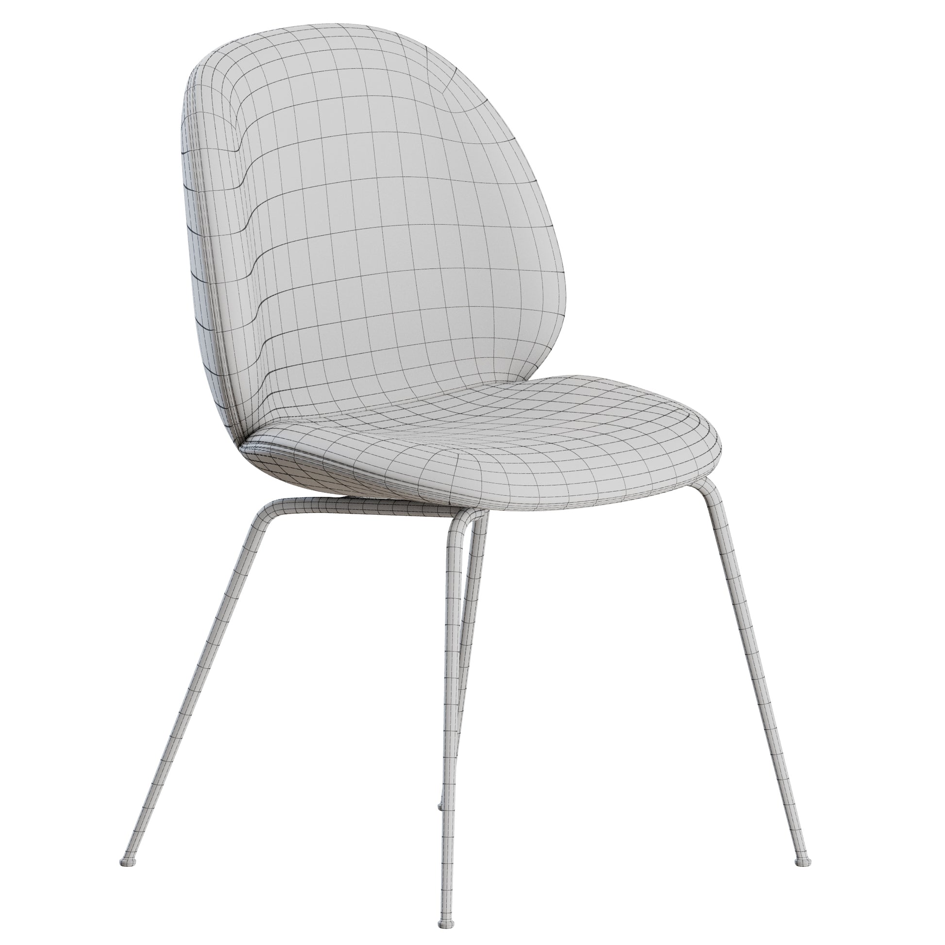 Beetle Chair New Edition By Gubi 3D model on Add Model