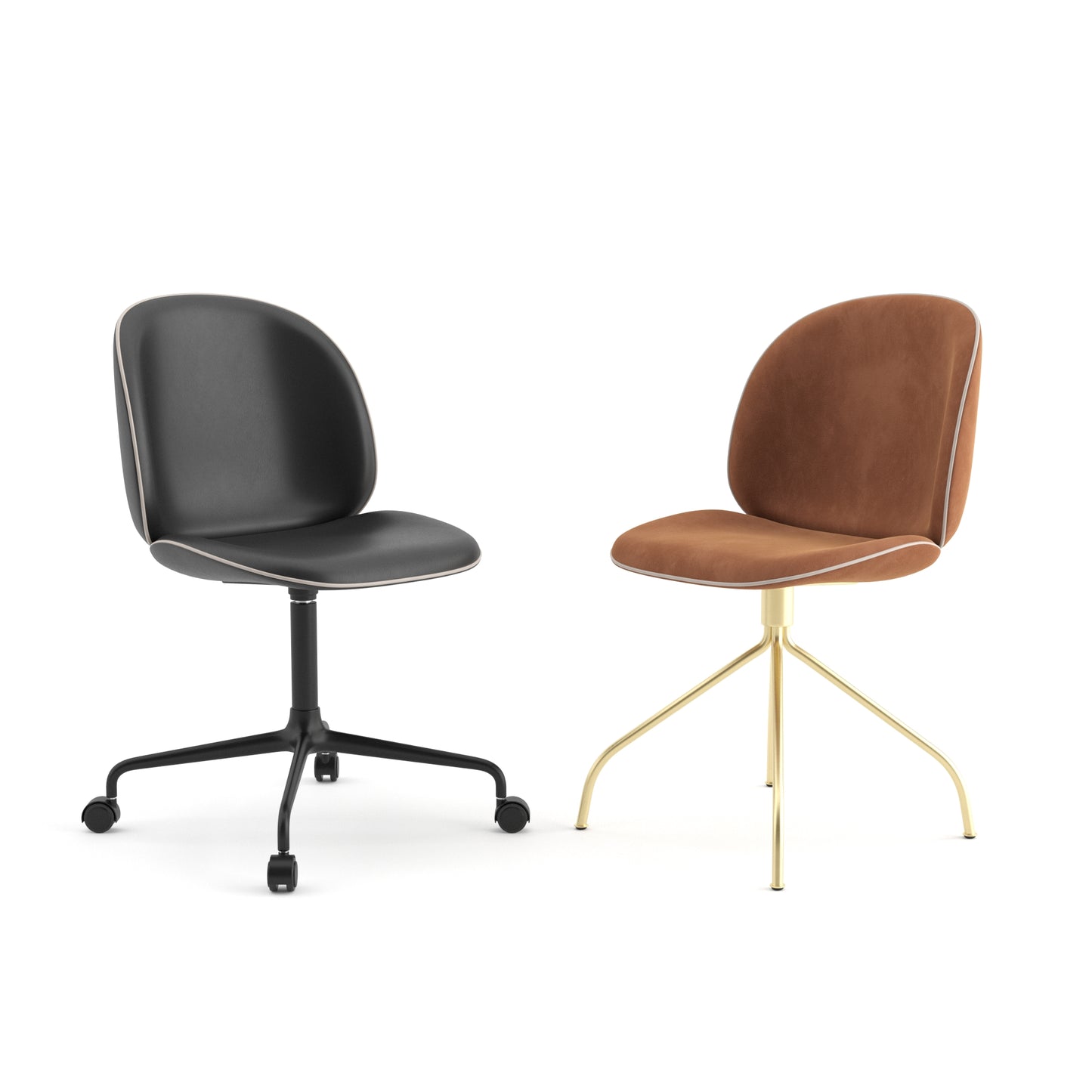 Beetle Chairs By Gubi 3D model on Add Model