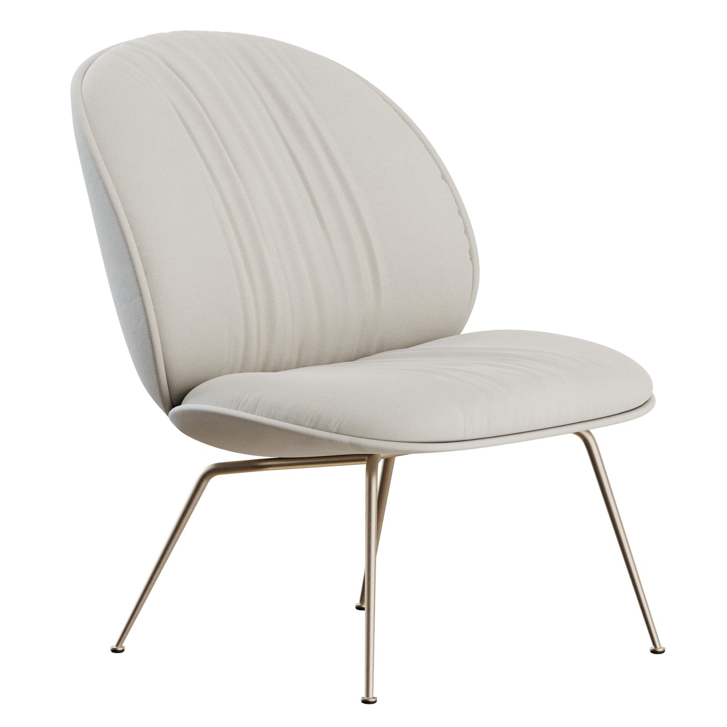 Beetle Soft Armchair by Gubi 3D Model