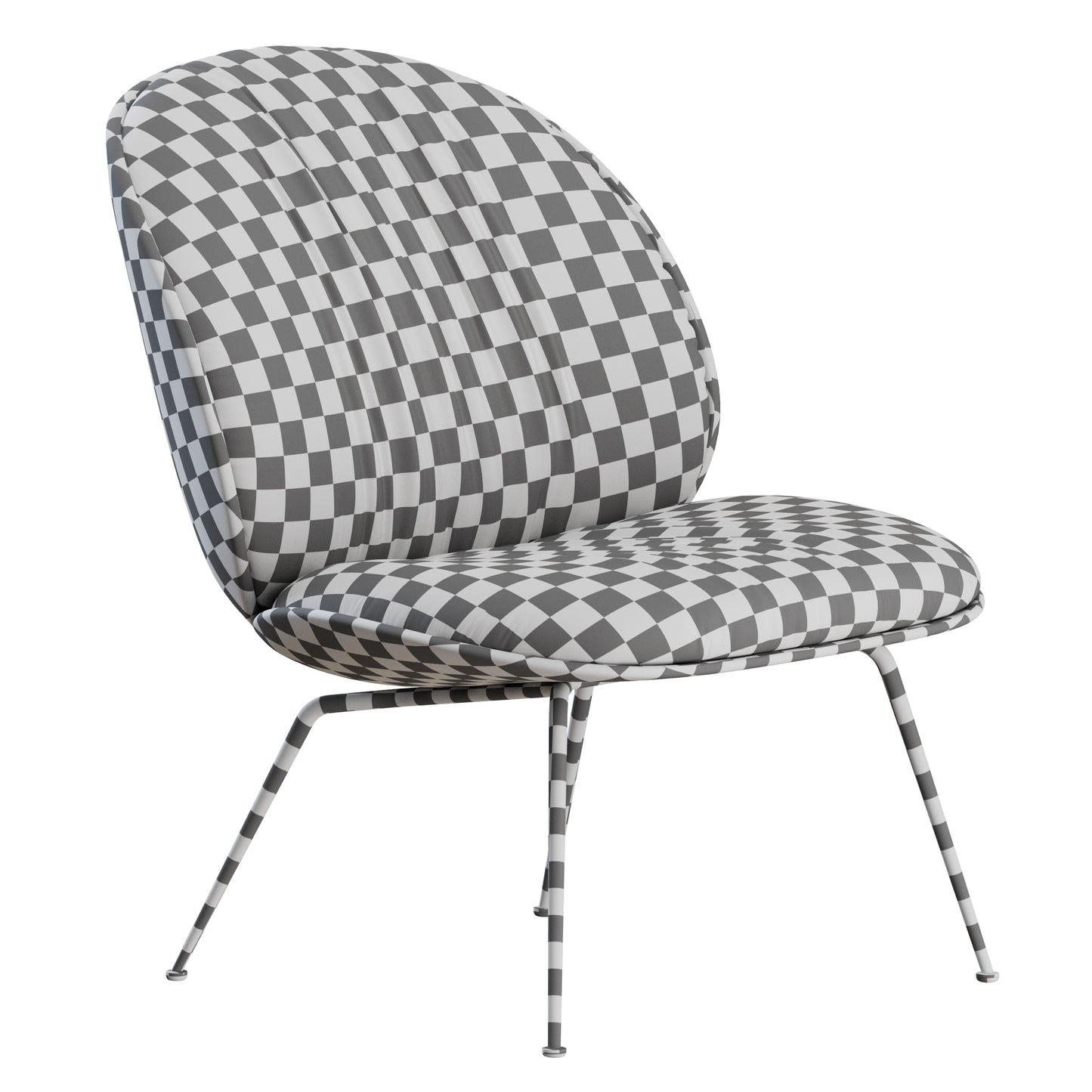 Beetle Soft Armchair by Gubi 3D Model