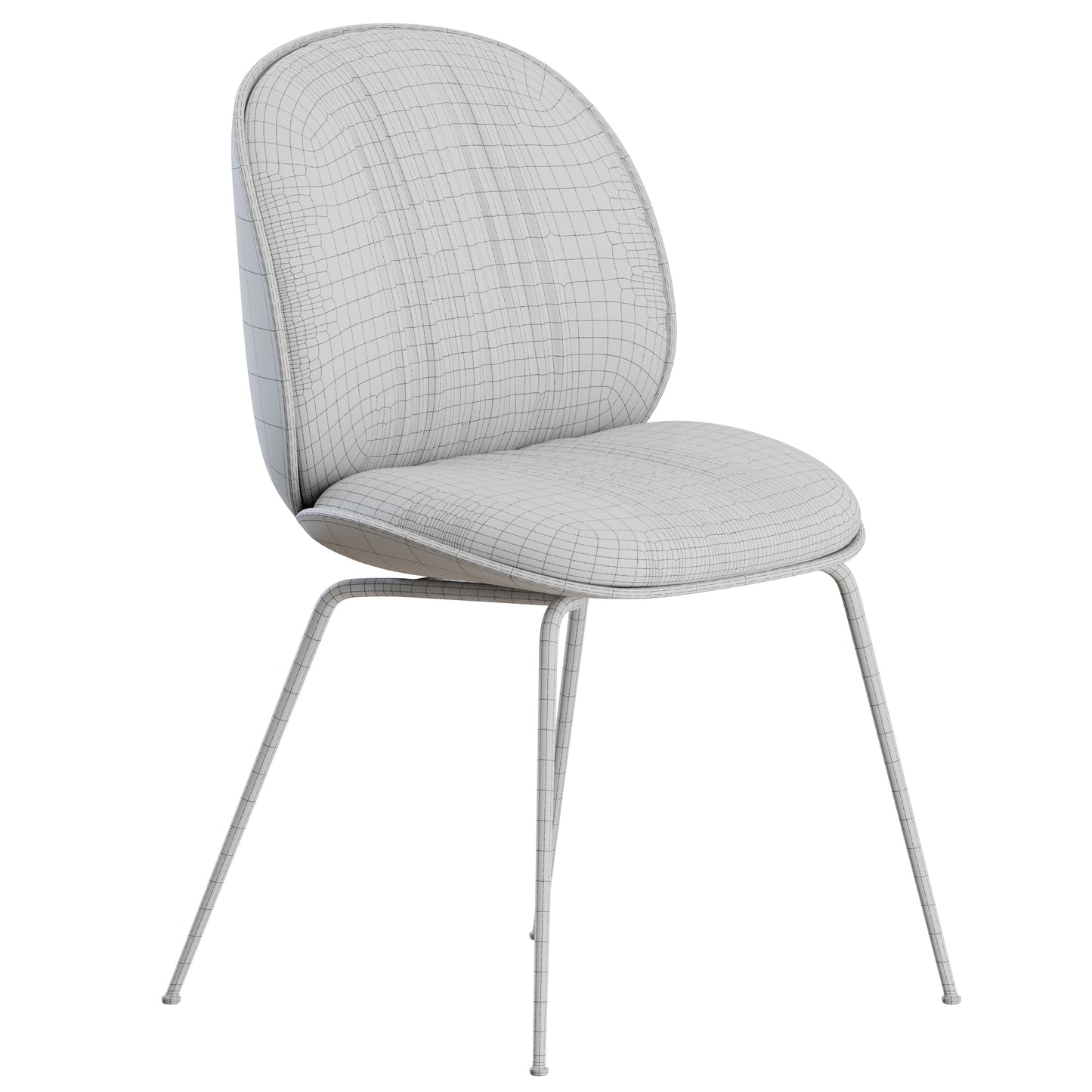 Beetle Soft Chair by Gubi 3D Model