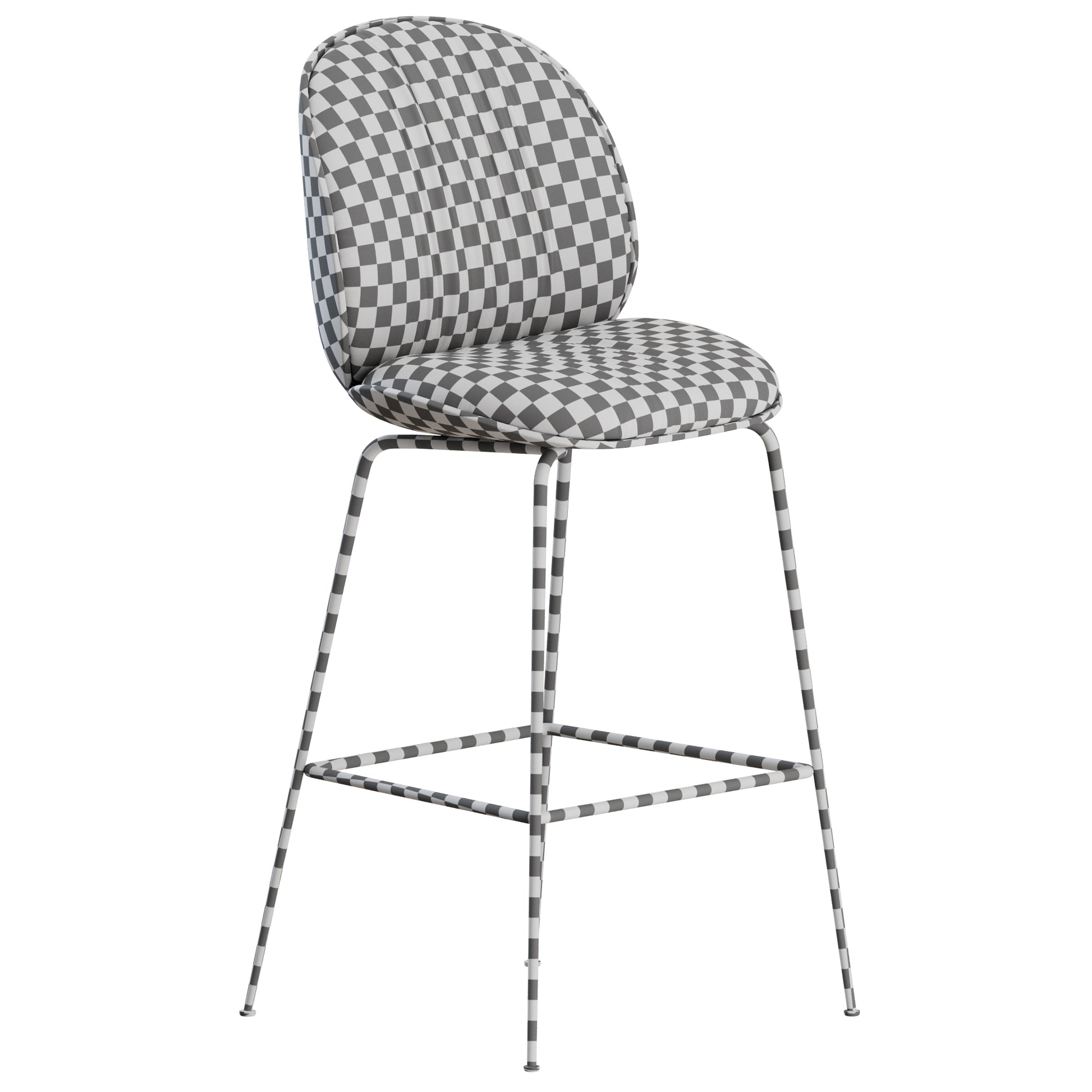 Beetle Soft Stool by Gubi 3D Model