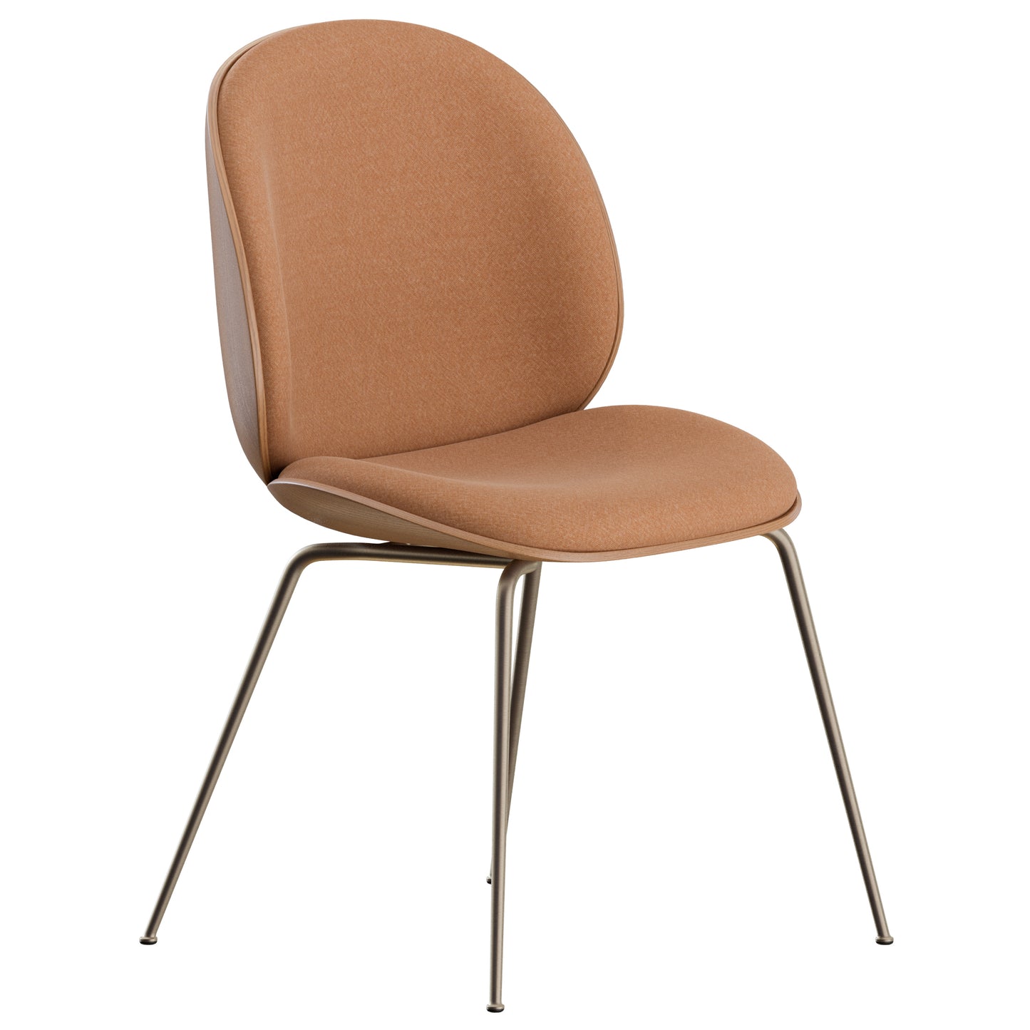 Beetle Veneer Dining Chair Gubi 3D model on Add Model