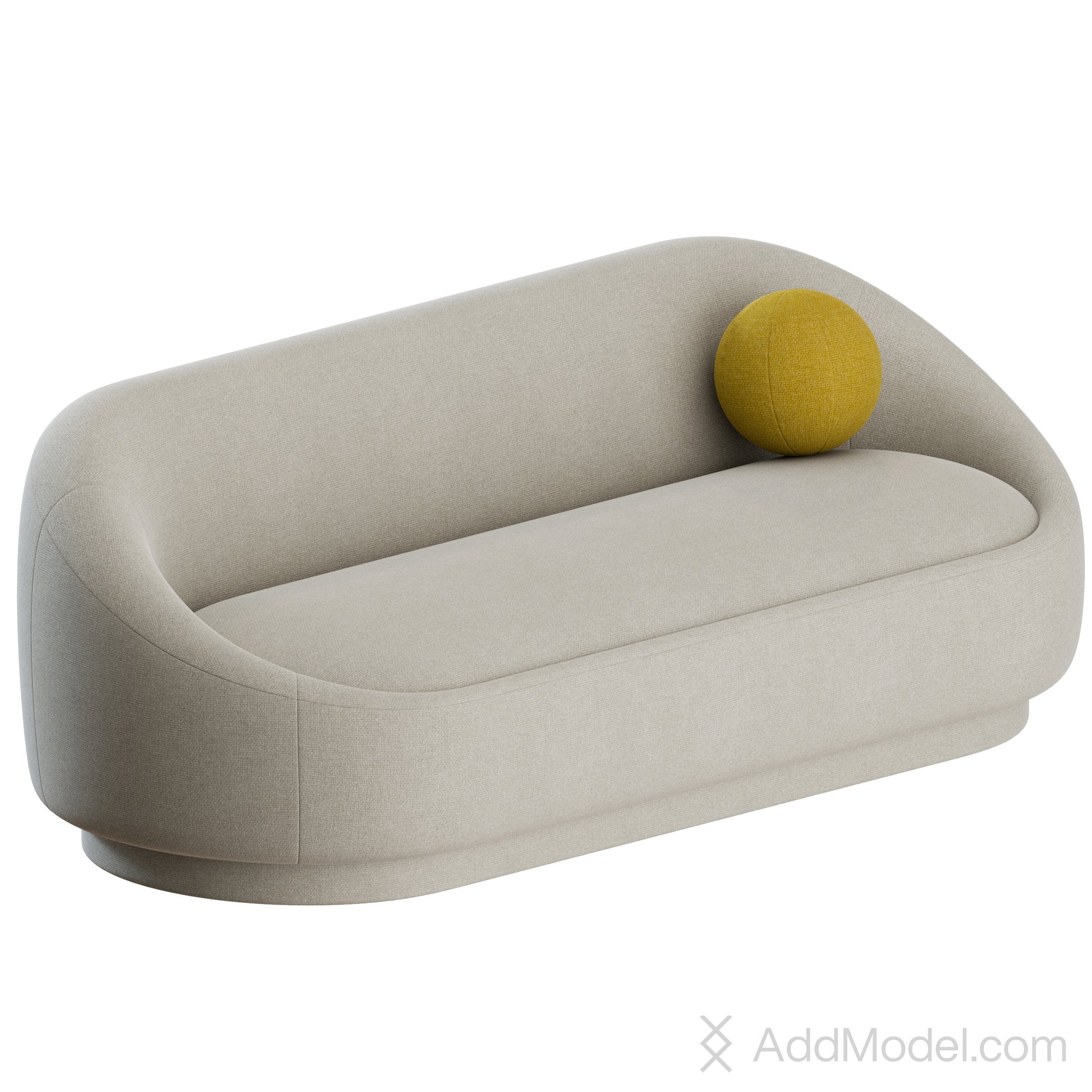Berlin Sofa By Pierre Frey 3D model on Add Model