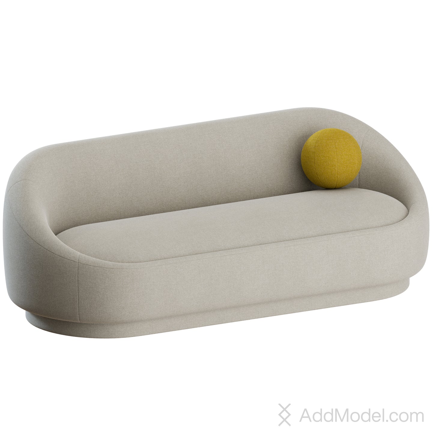 Berlin Sofa By Pierre Frey 3D model on Add Model