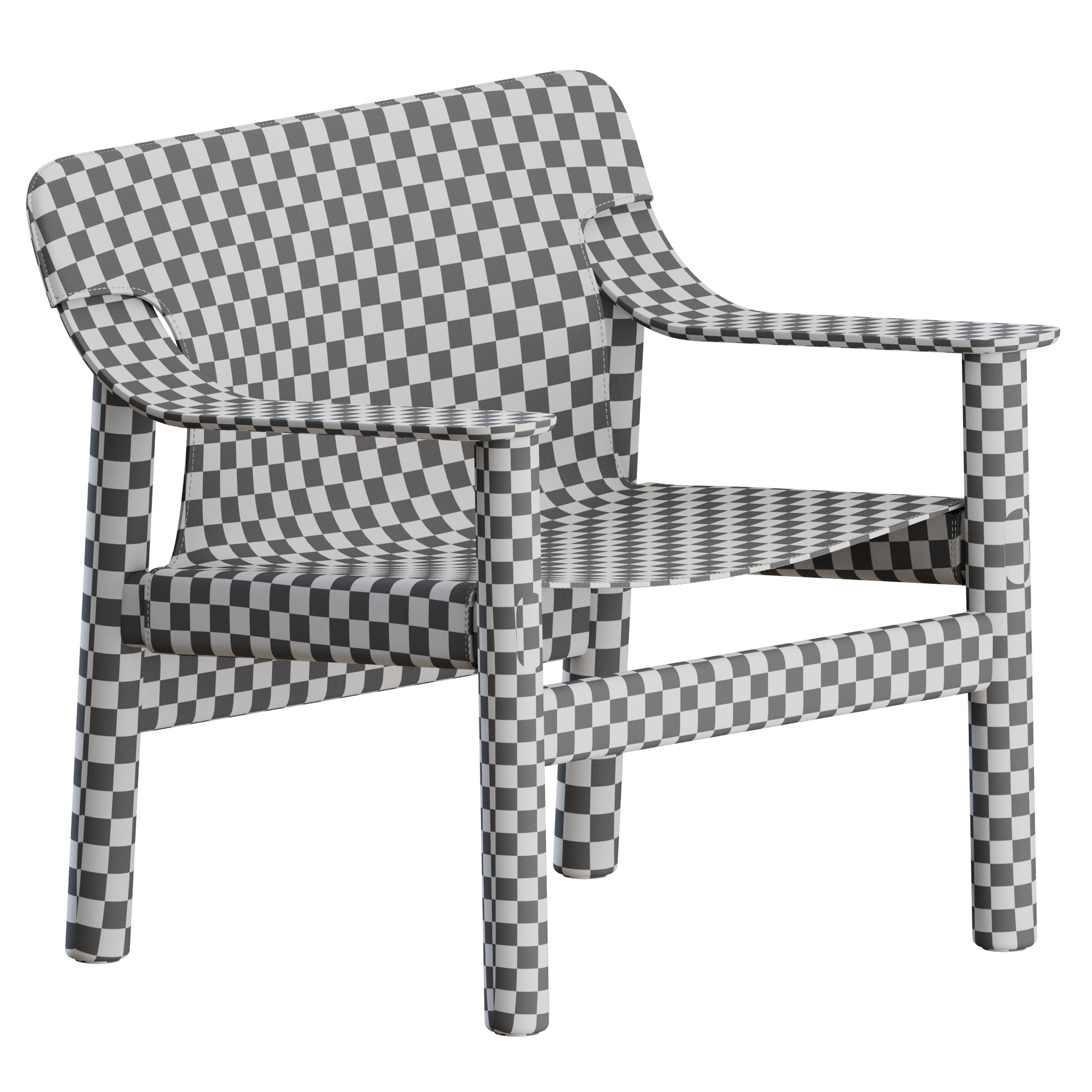Bernard Lounge Chair Hay 3D model on Add Model