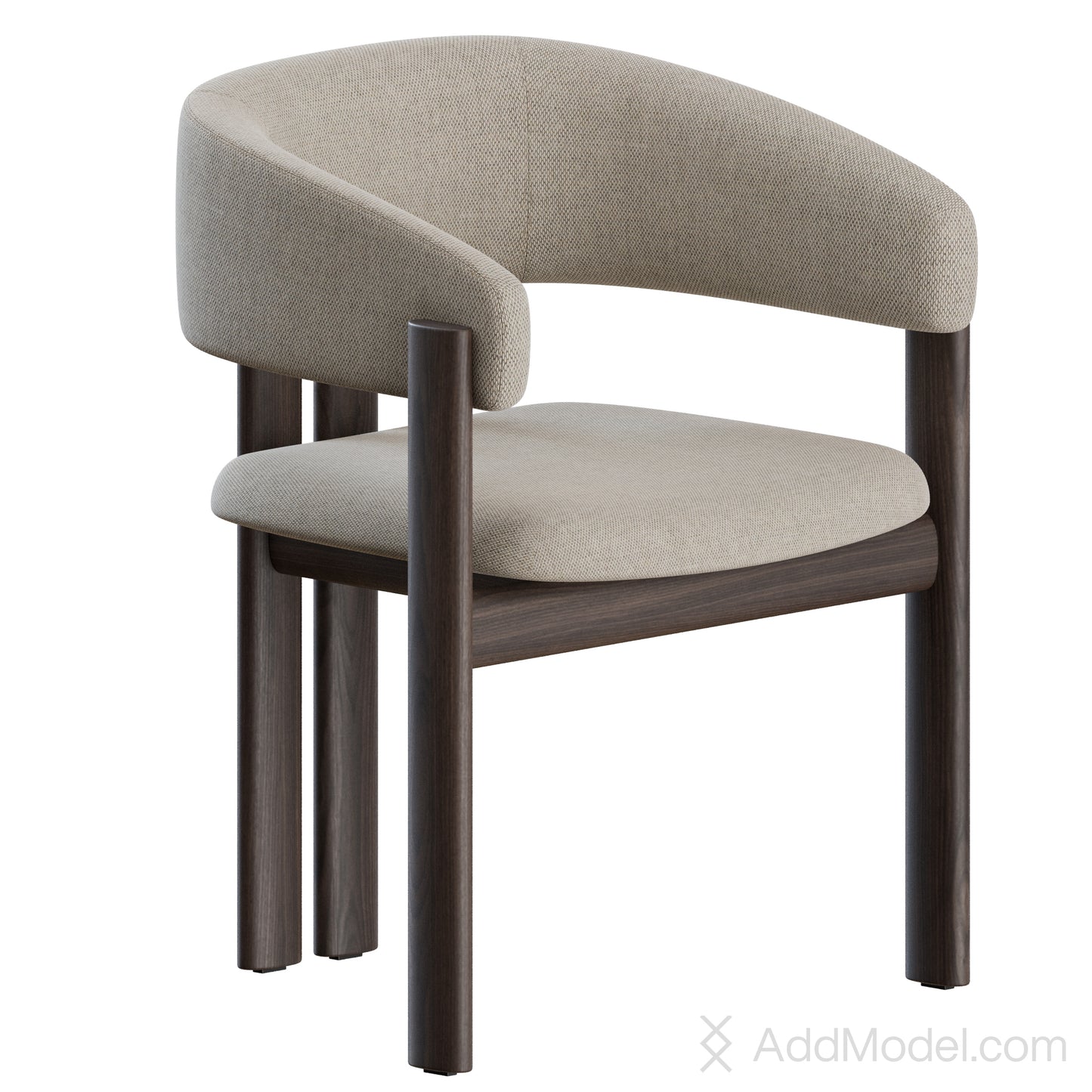 Biarritz Chair By Ditre Italia 3D model at AddModel.com