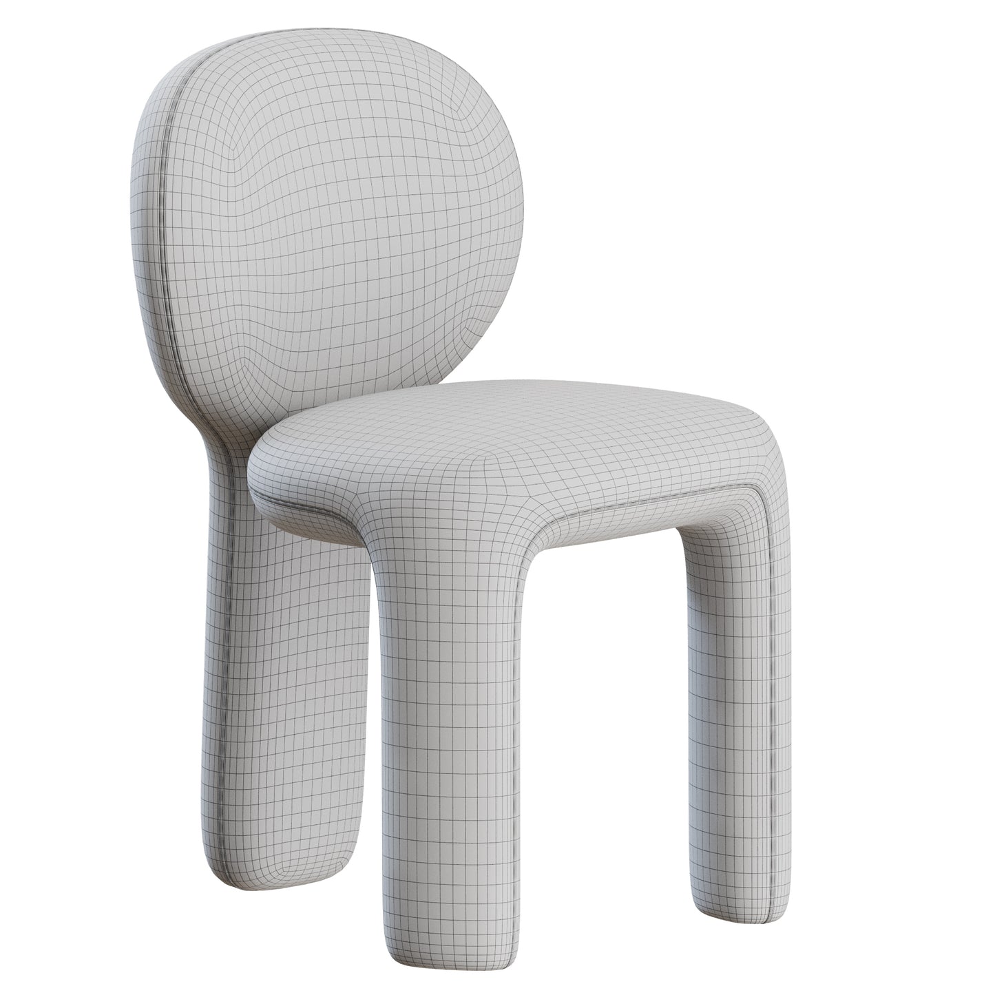 Blend Chair by Nature design 3D Model