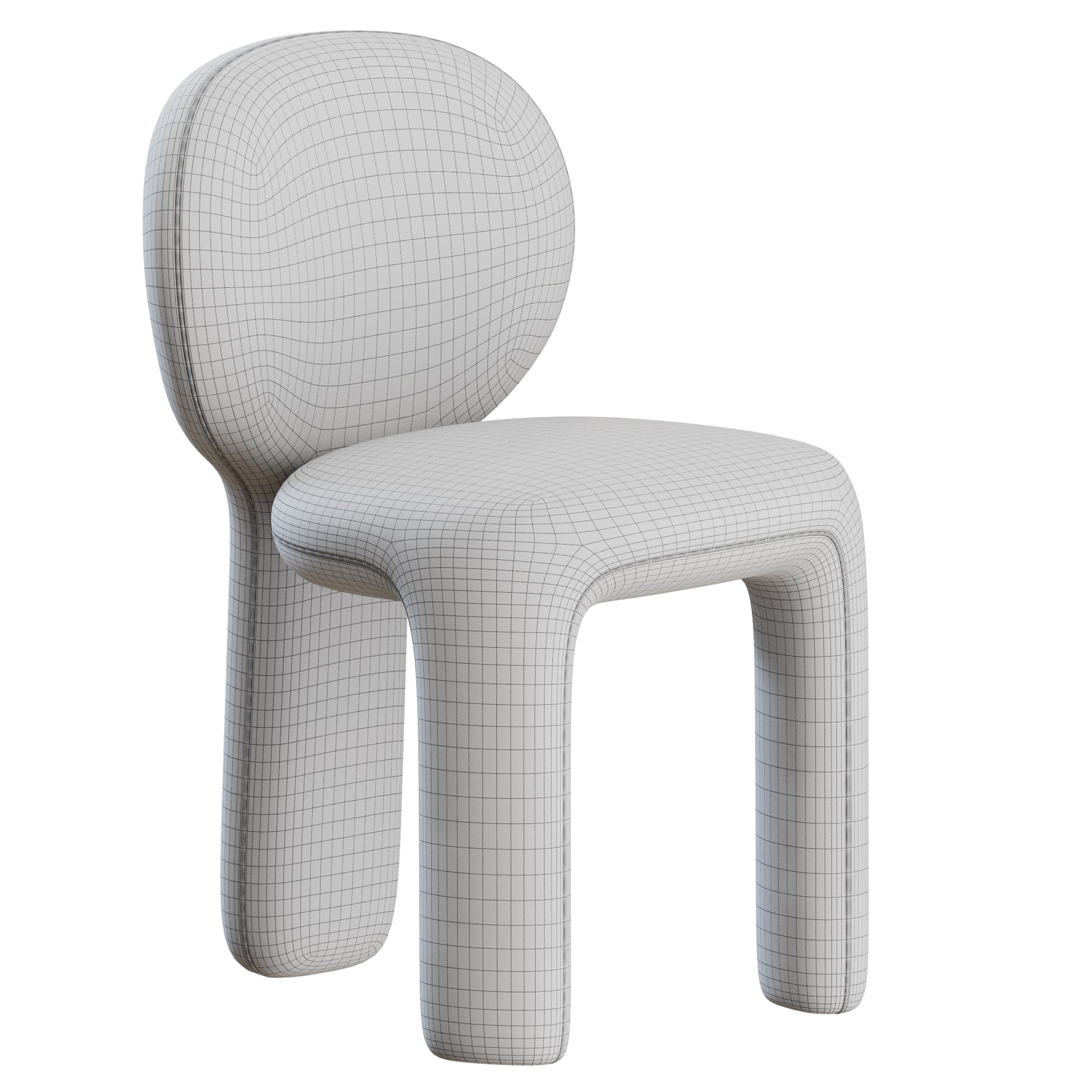 Blend Chair by Nature design 3D Model