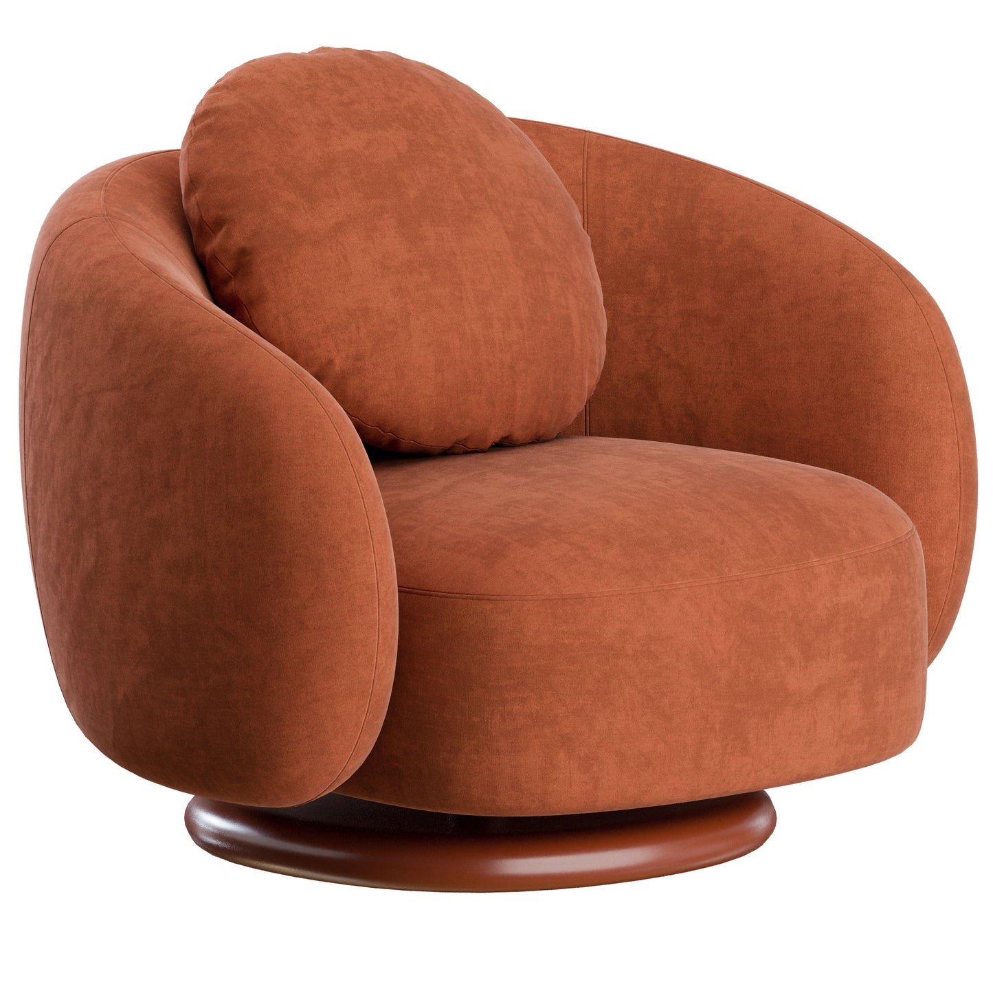 Blossom Lounge Chair by Nature design 3D Model