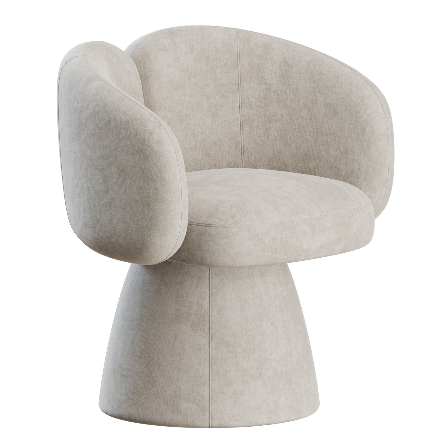 Blossom Twist Chair by Nature design 3D Model