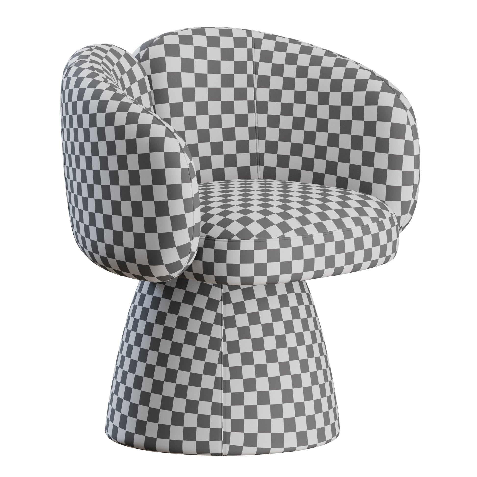 Blossom Twist Chair by Nature design 3D Model