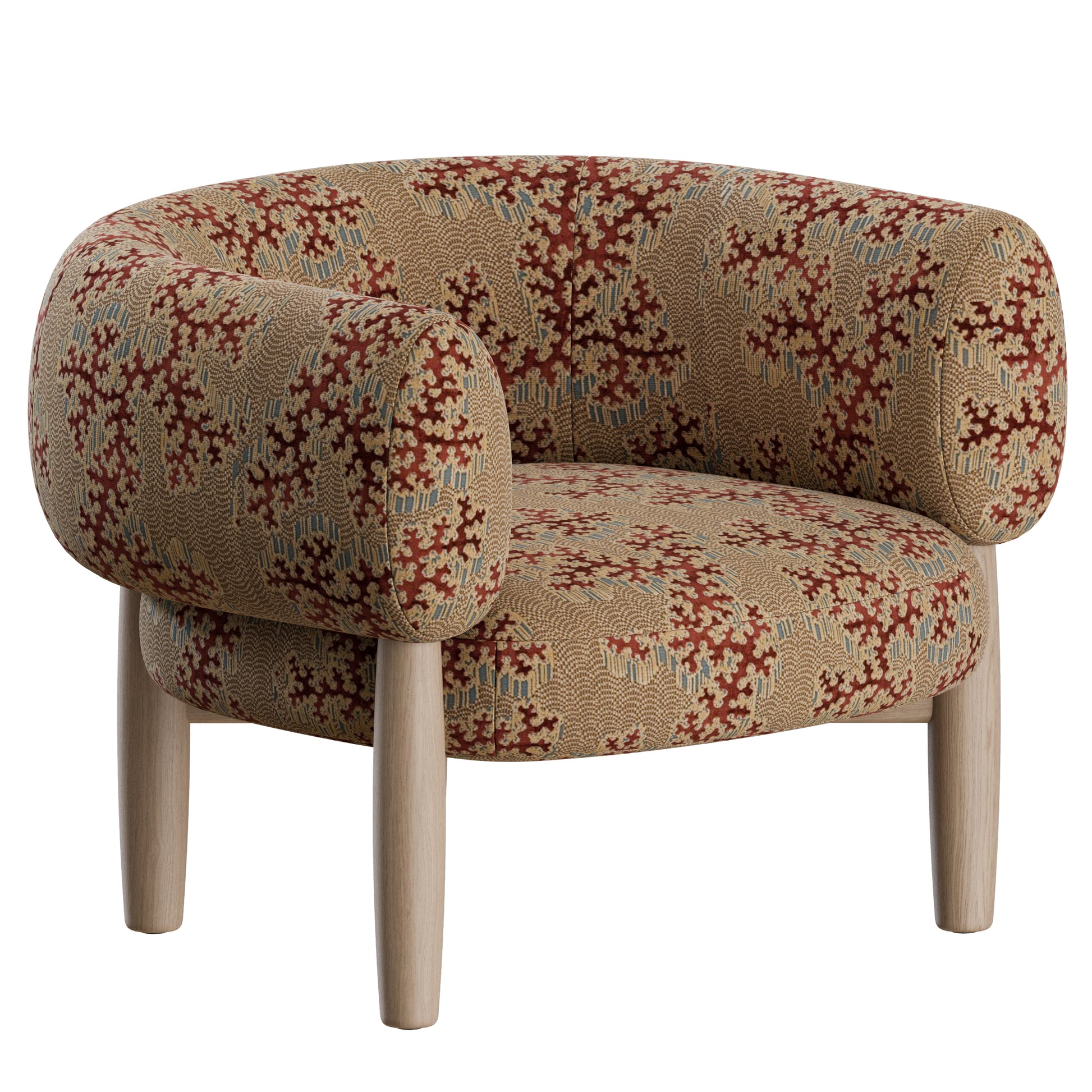 Boe Bebop Lounge Chair by Studio Paolo Ferrari 3D Model