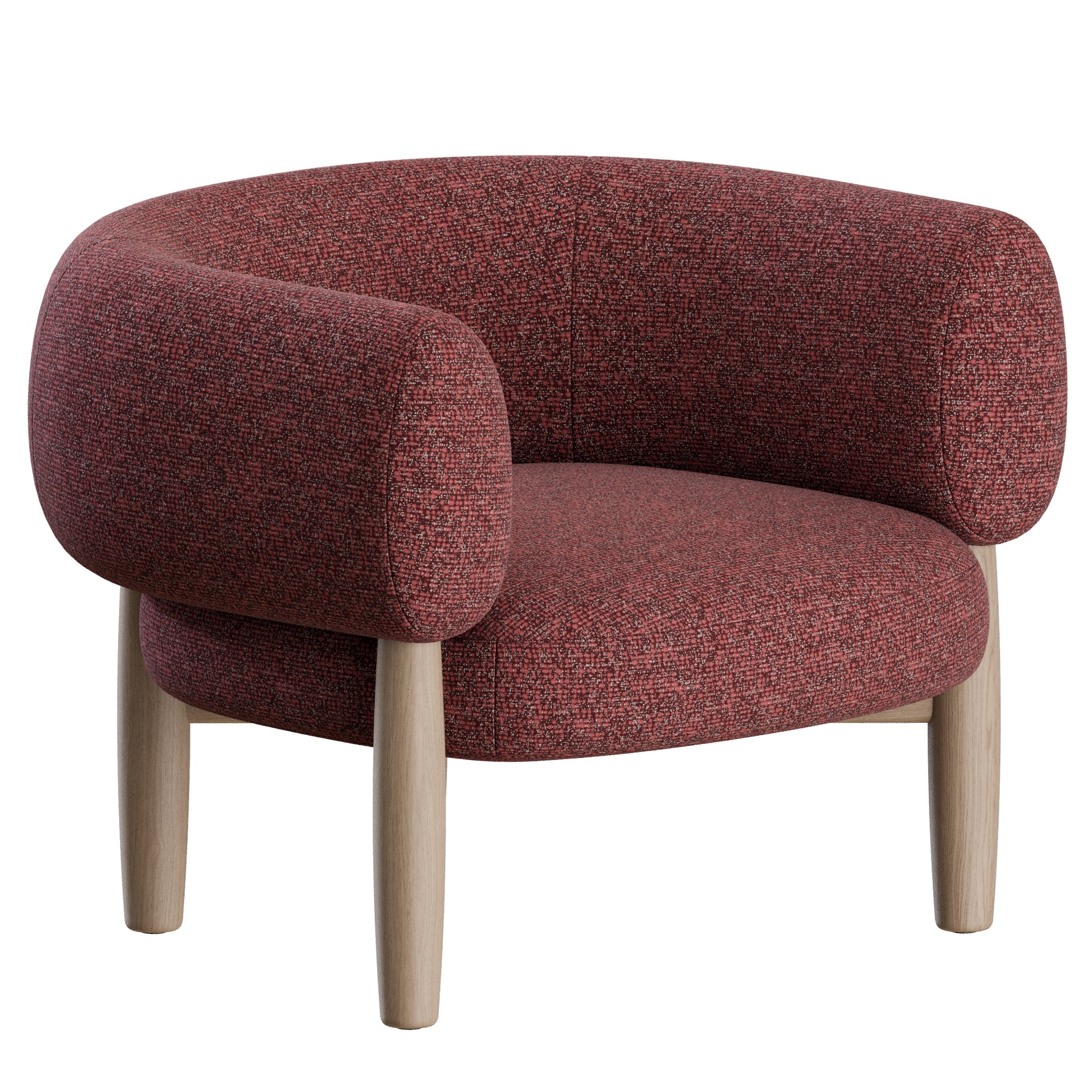 Boe Bebop Lounge Chair by Studio Paolo Ferrari 3D Model