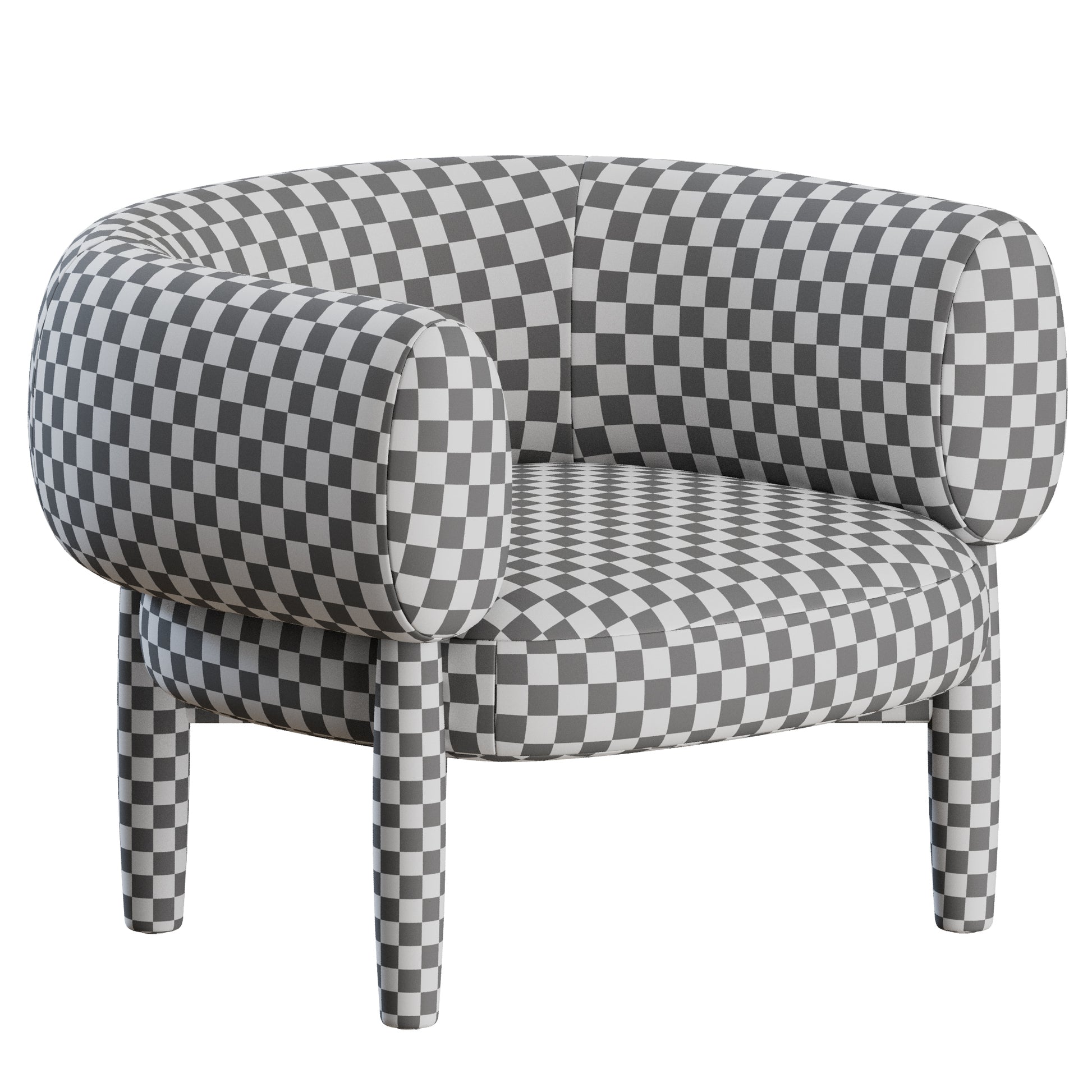 Boe Bebop Lounge Chair by Studio Paolo Ferrari 3D Model