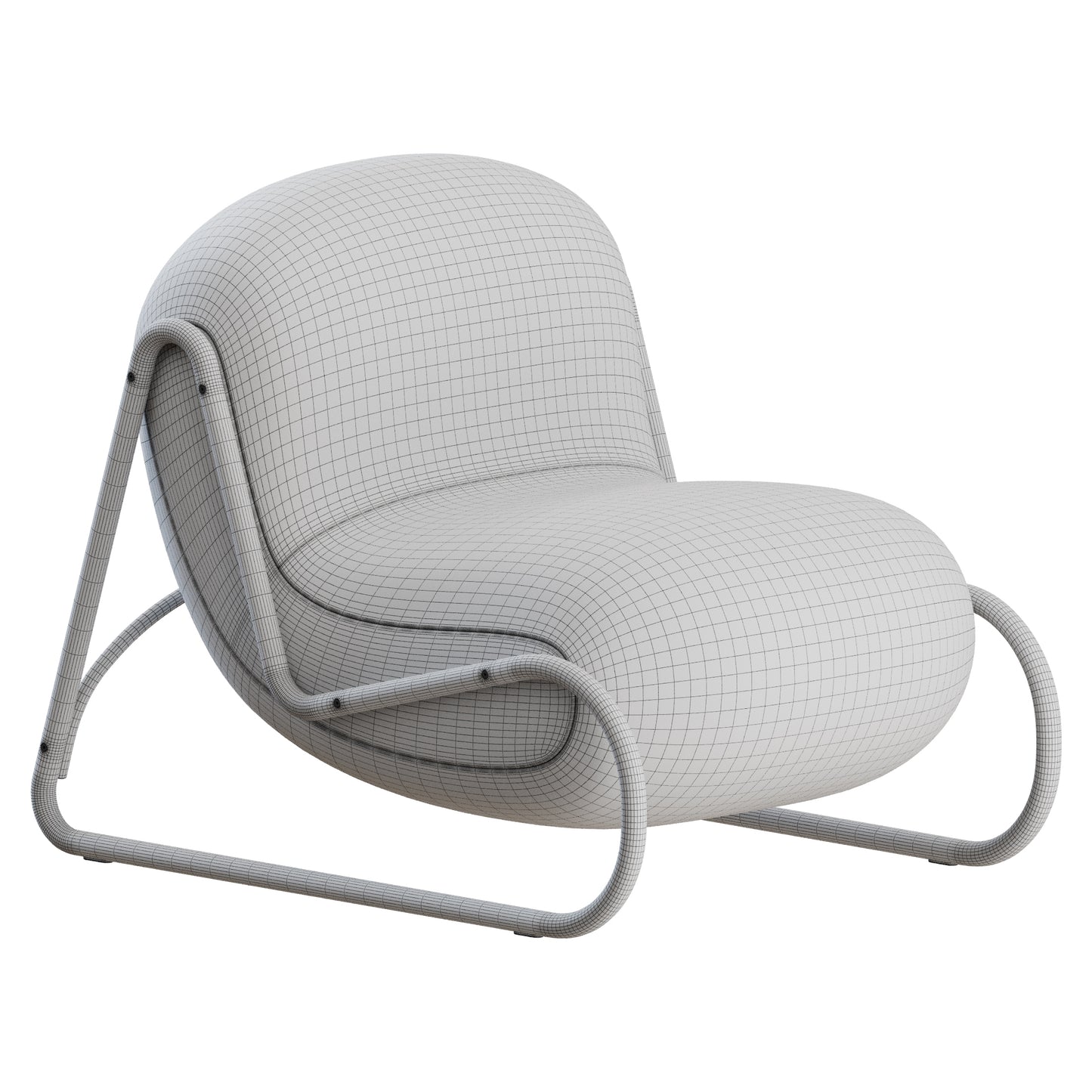 Boho Armchair by Norr11 3D Model