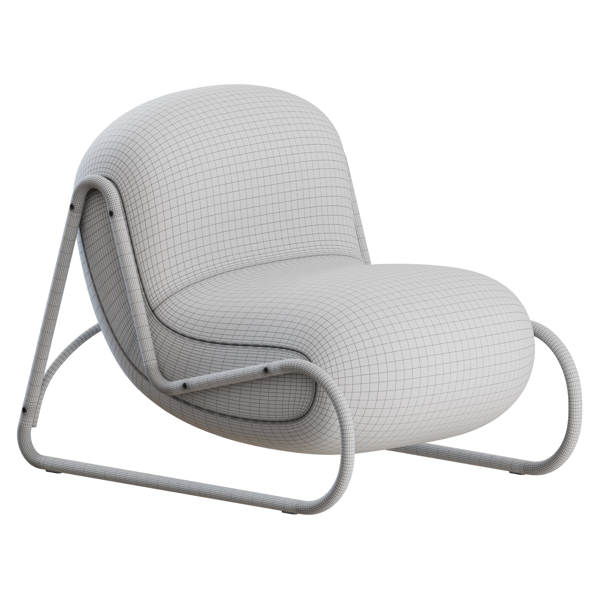 Boho Armchair by Norr11 3D Model