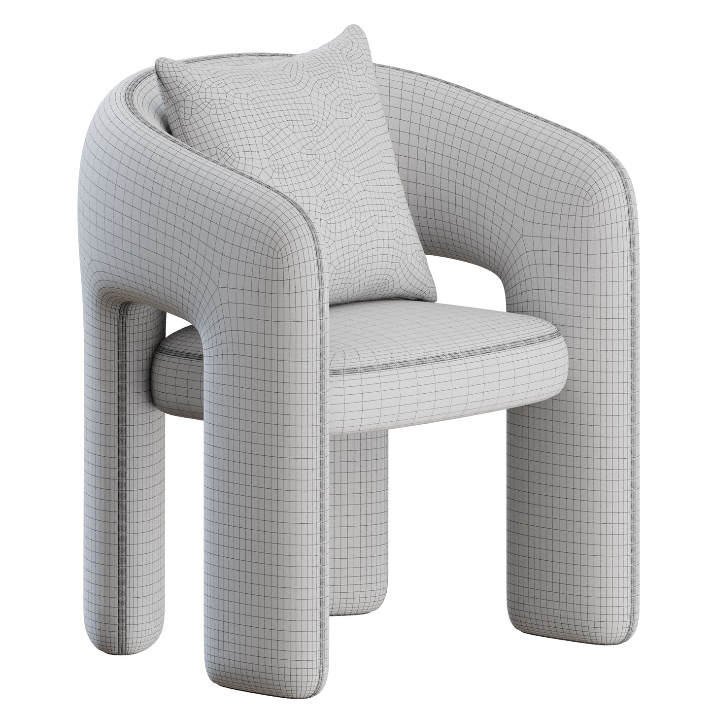Bold Chair by Mohdern 3D Model