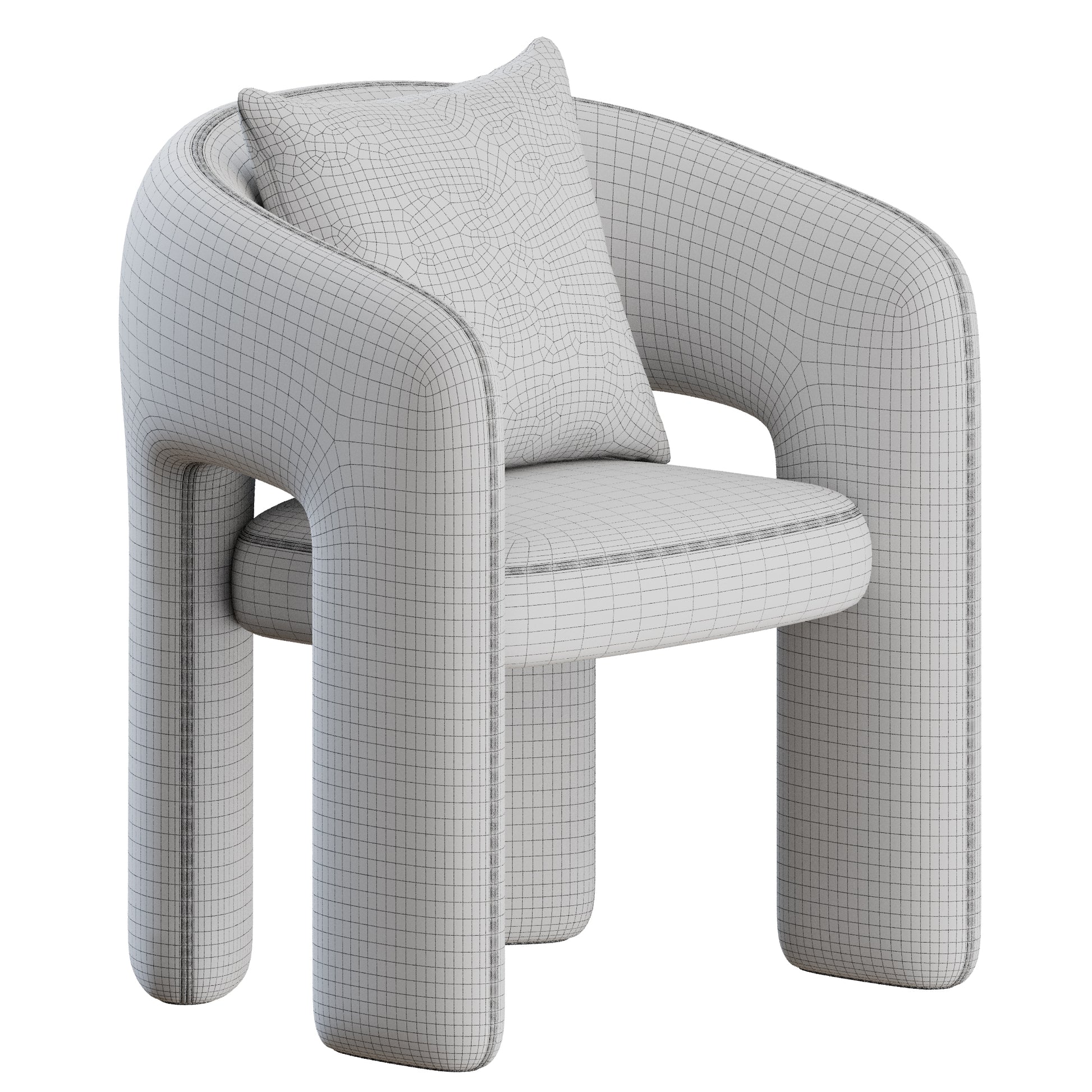 Bold Chair by Mohdern 3D Model