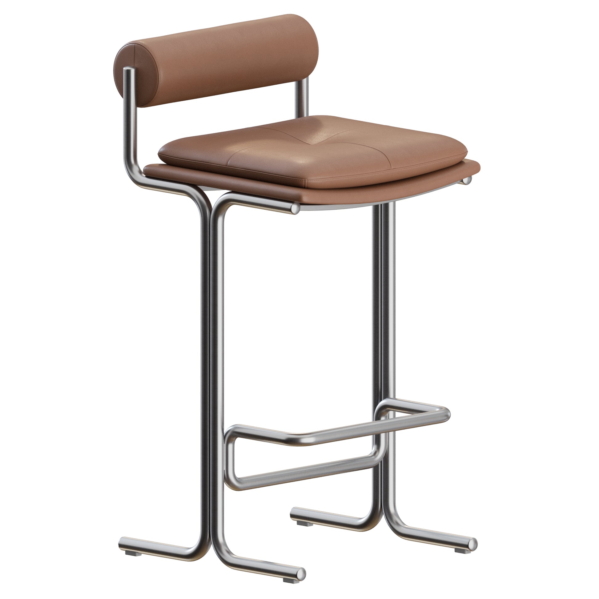 Bolster Bar Stool by Six The Residence 3D Model