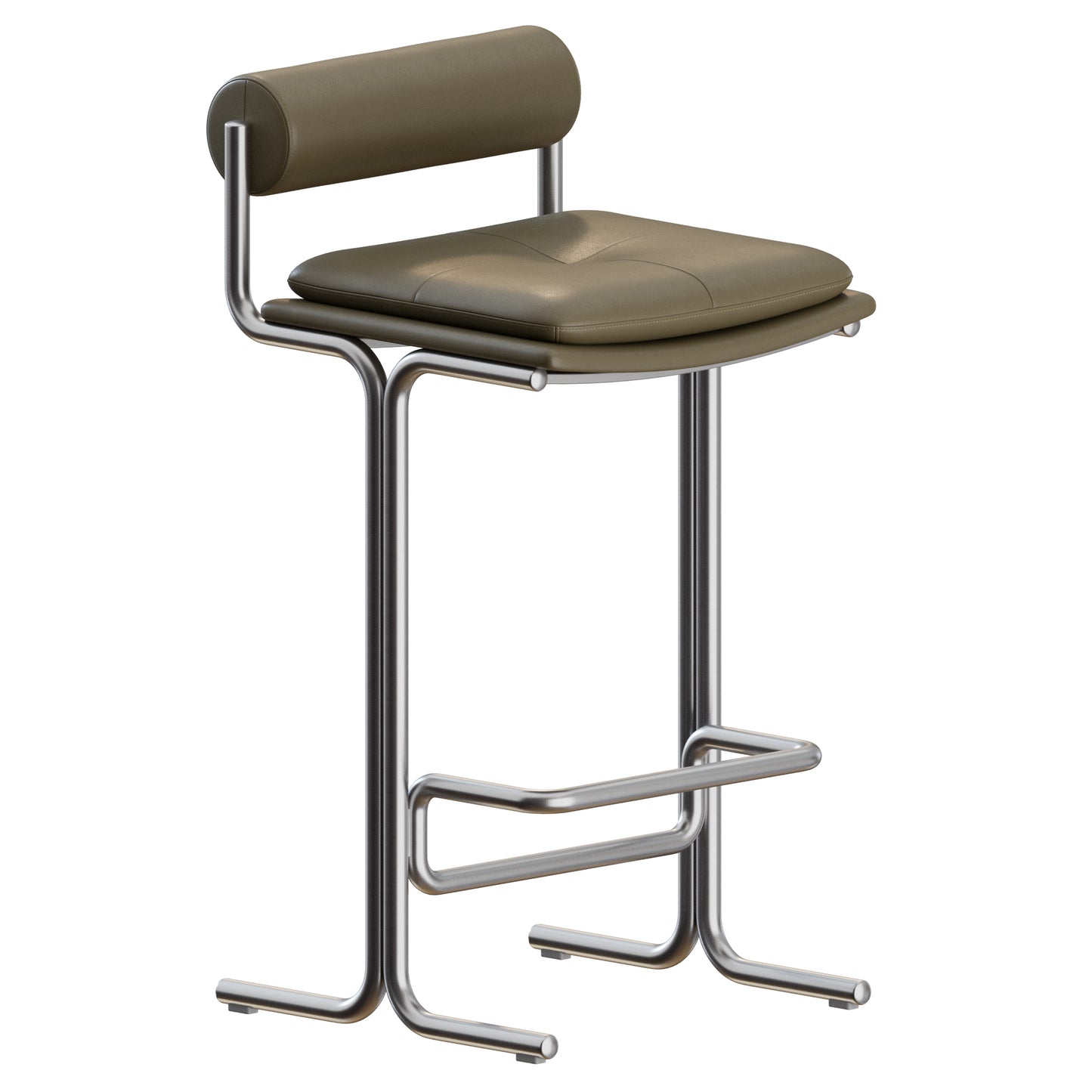 Bolster Bar Stool by Six The Residence 3D Model